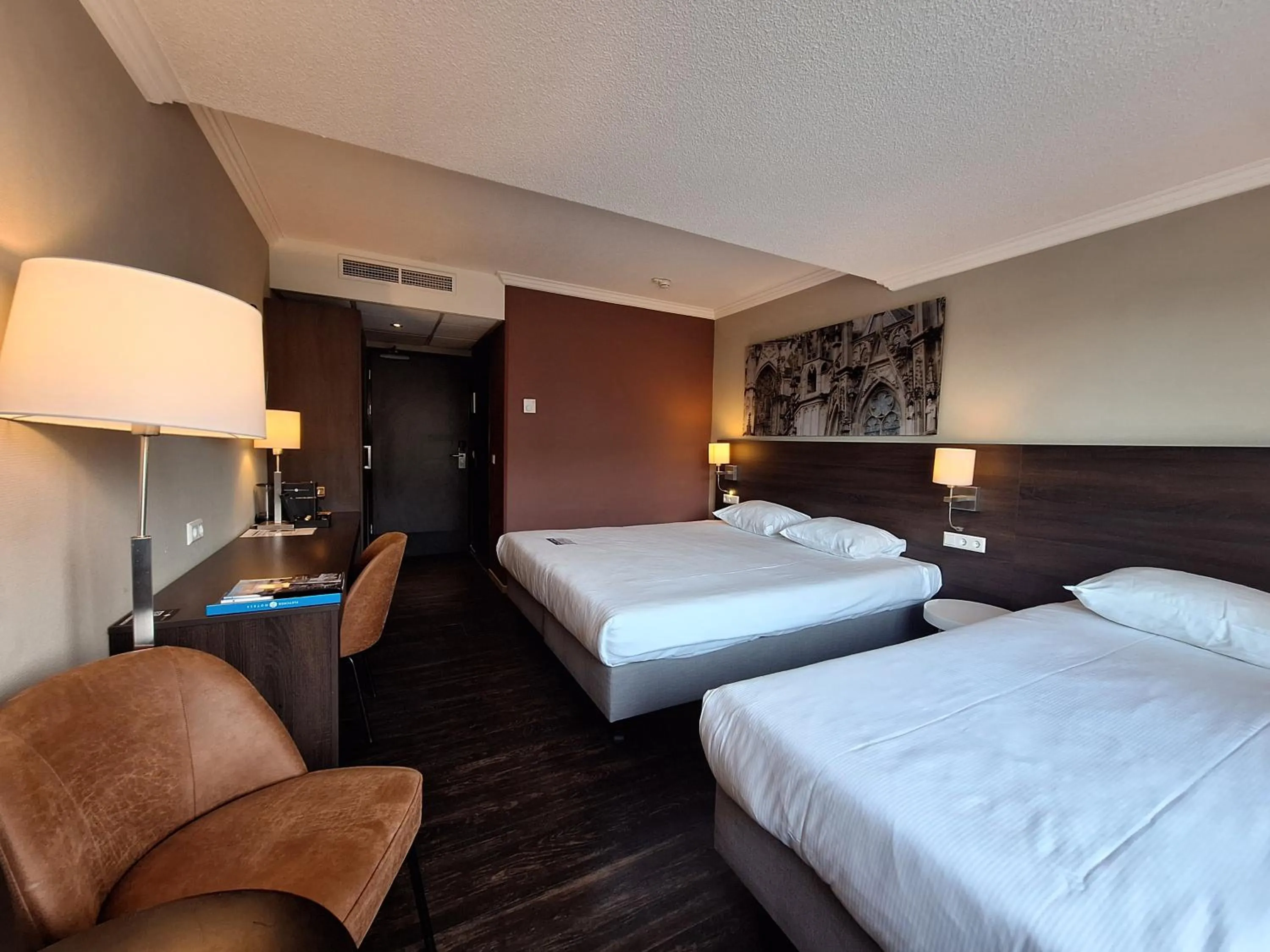 Bedroom, Bed in Fletcher Hotel-Restaurant ‘s-Hertogenbosch