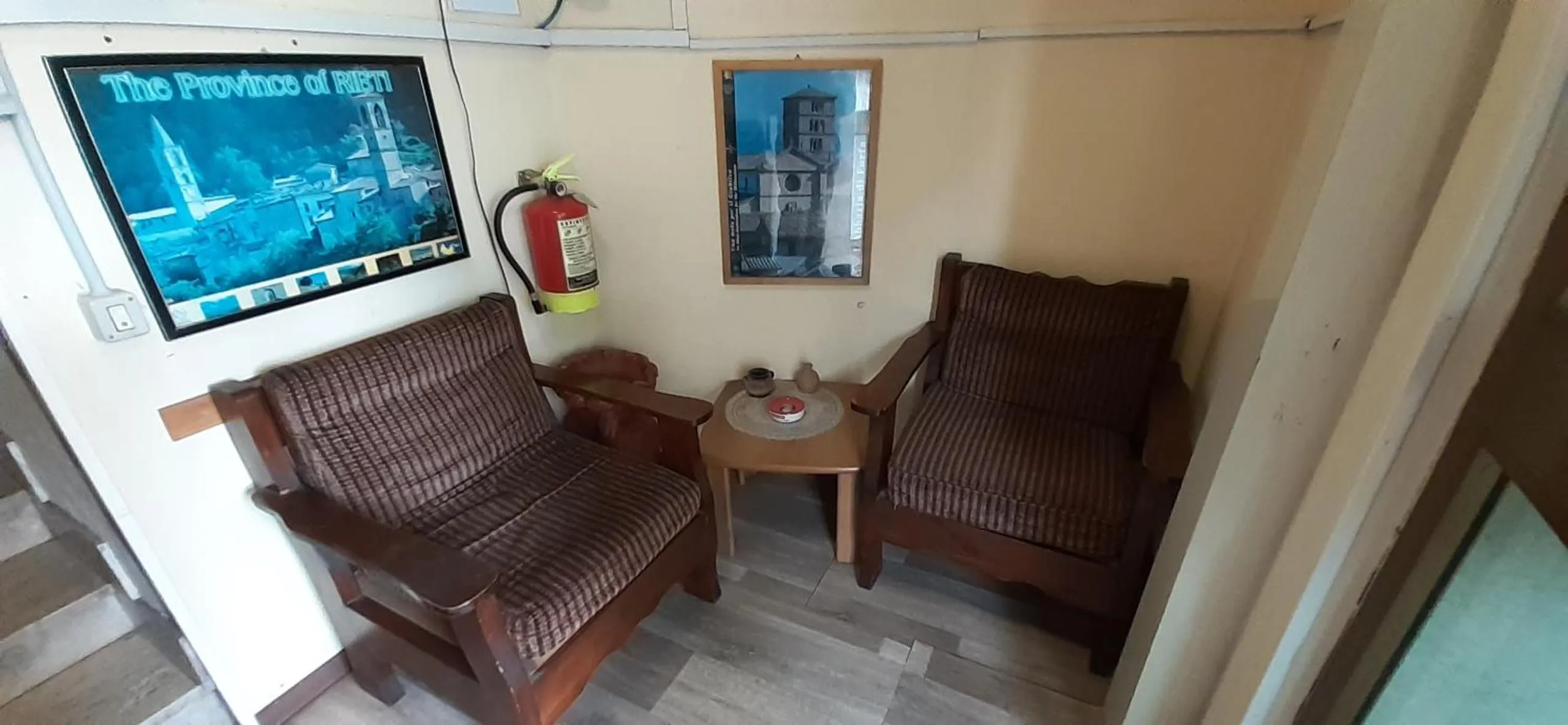 View (from property/room), Seating Area in Albergo Da Peppino