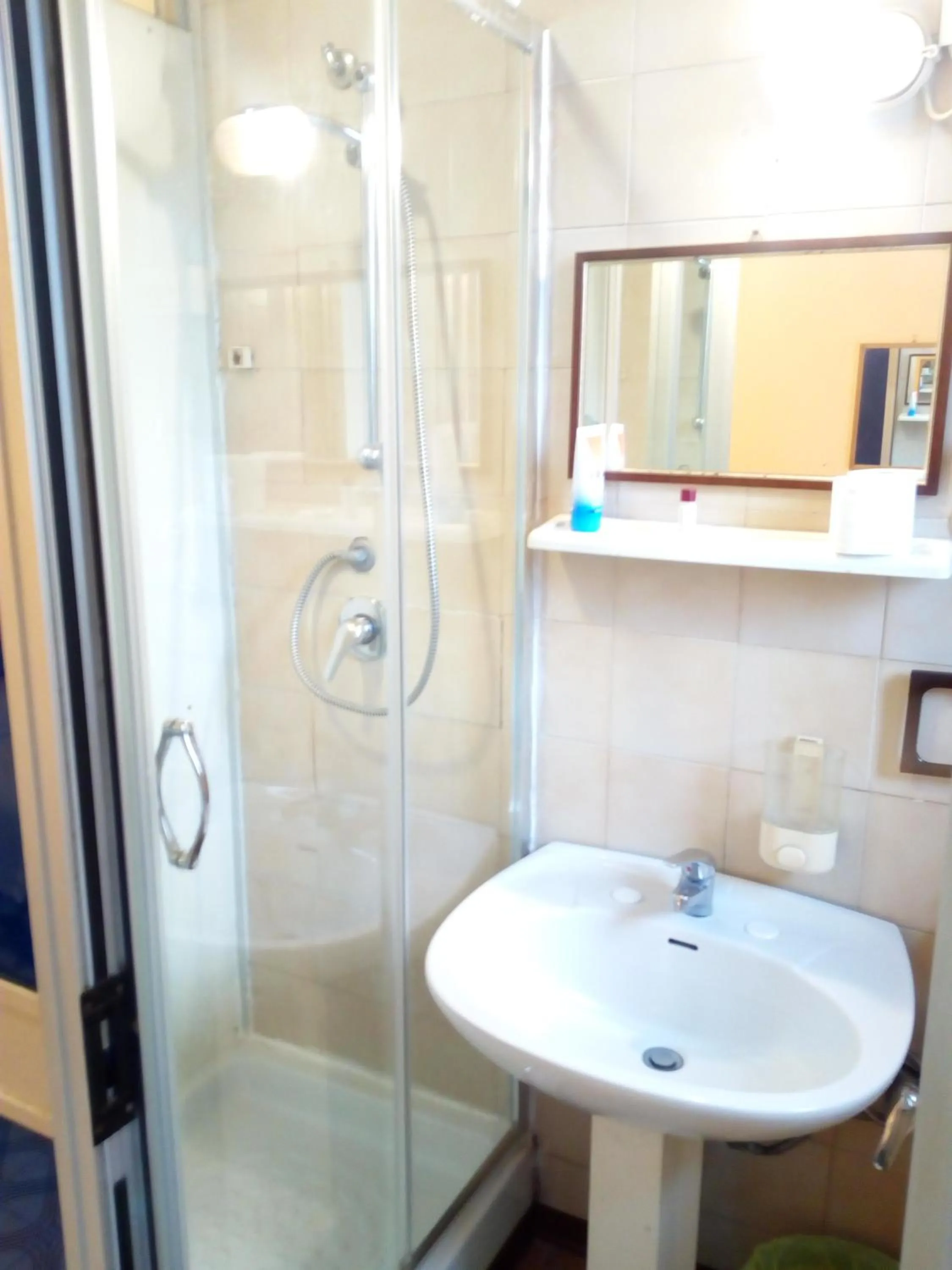 Bathroom in Albergo Da Peppino