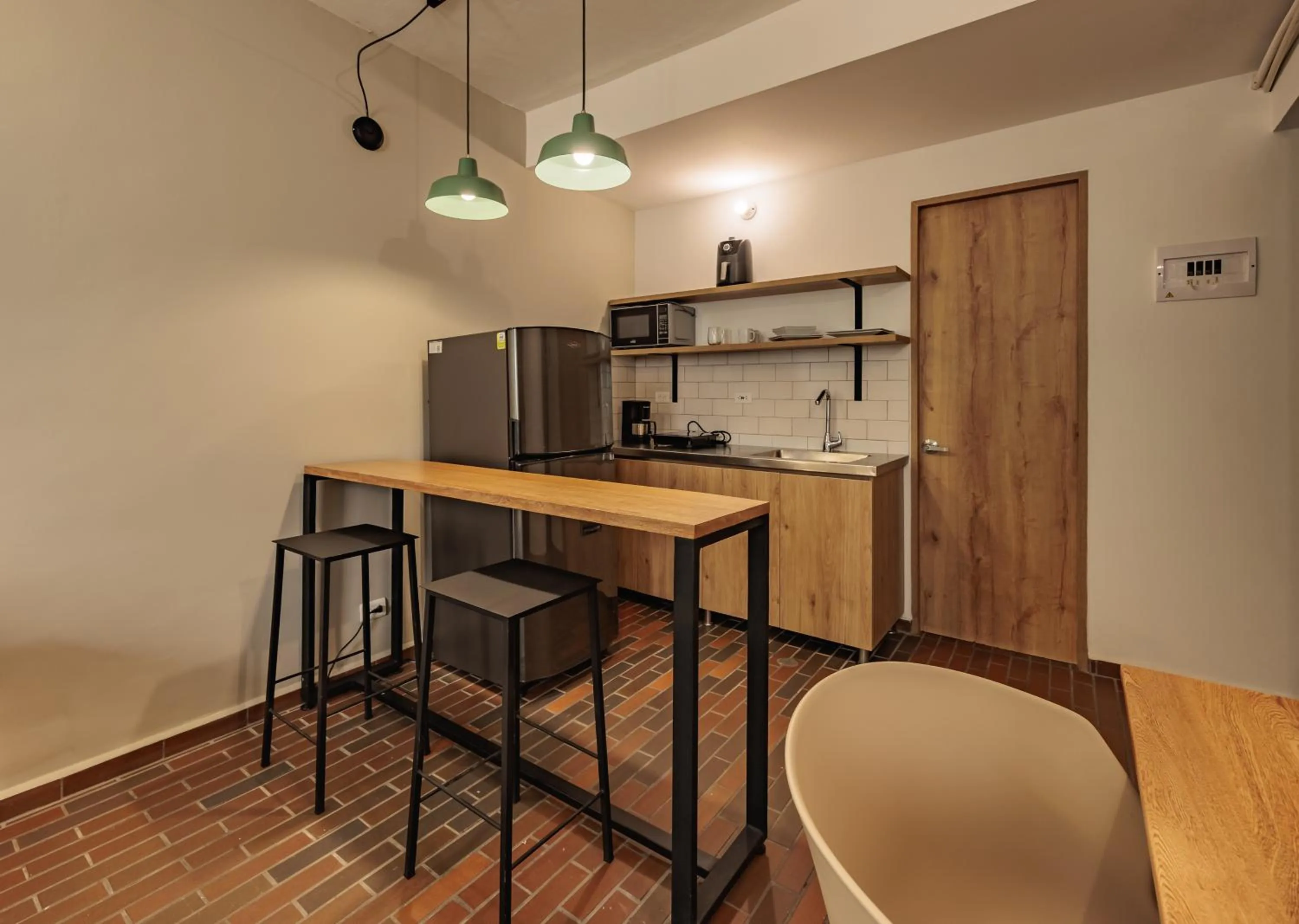 Kitchen or kitchenette in The Somos Flats Laureles