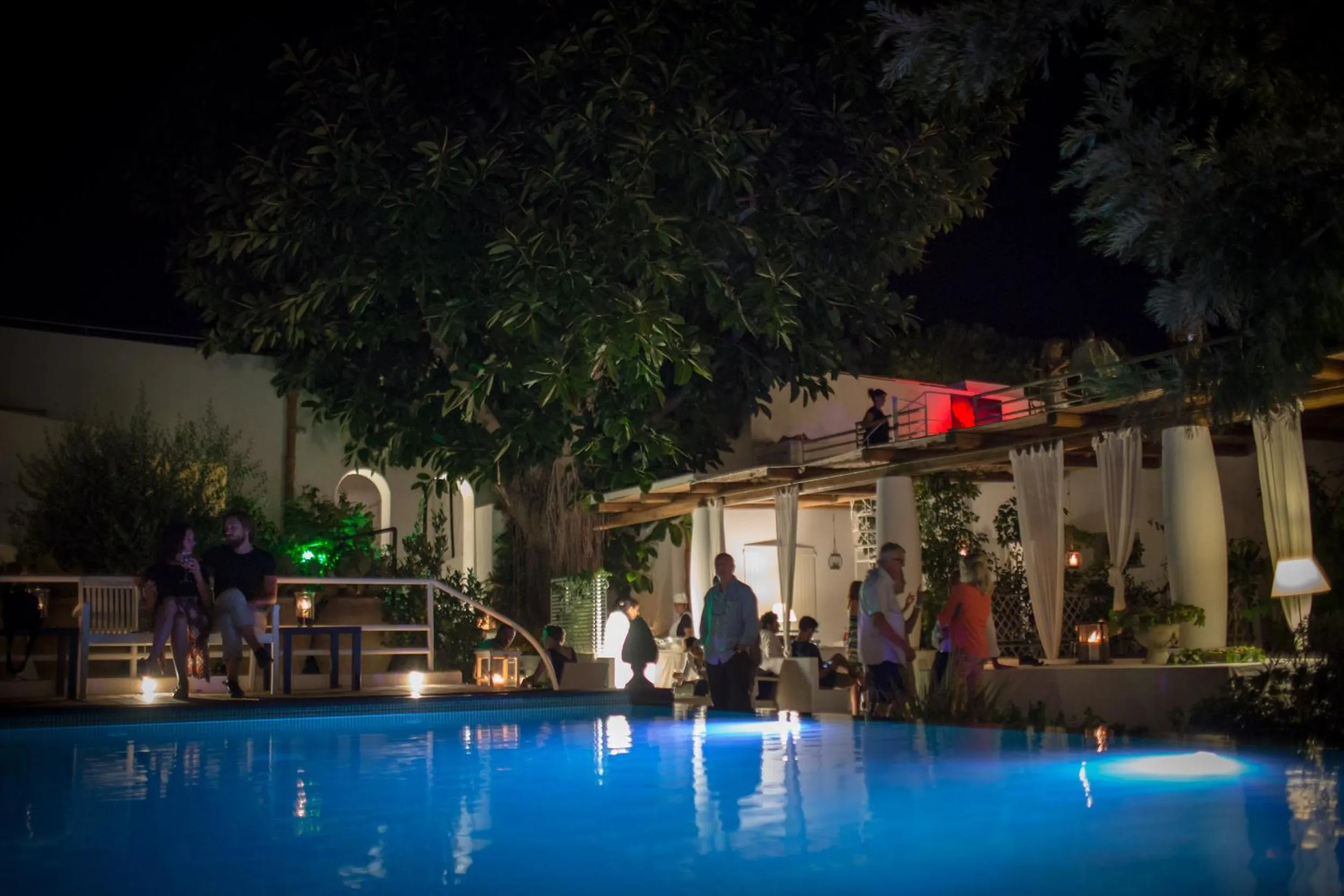 Night in Il Gabbiano Relais in Stromboli