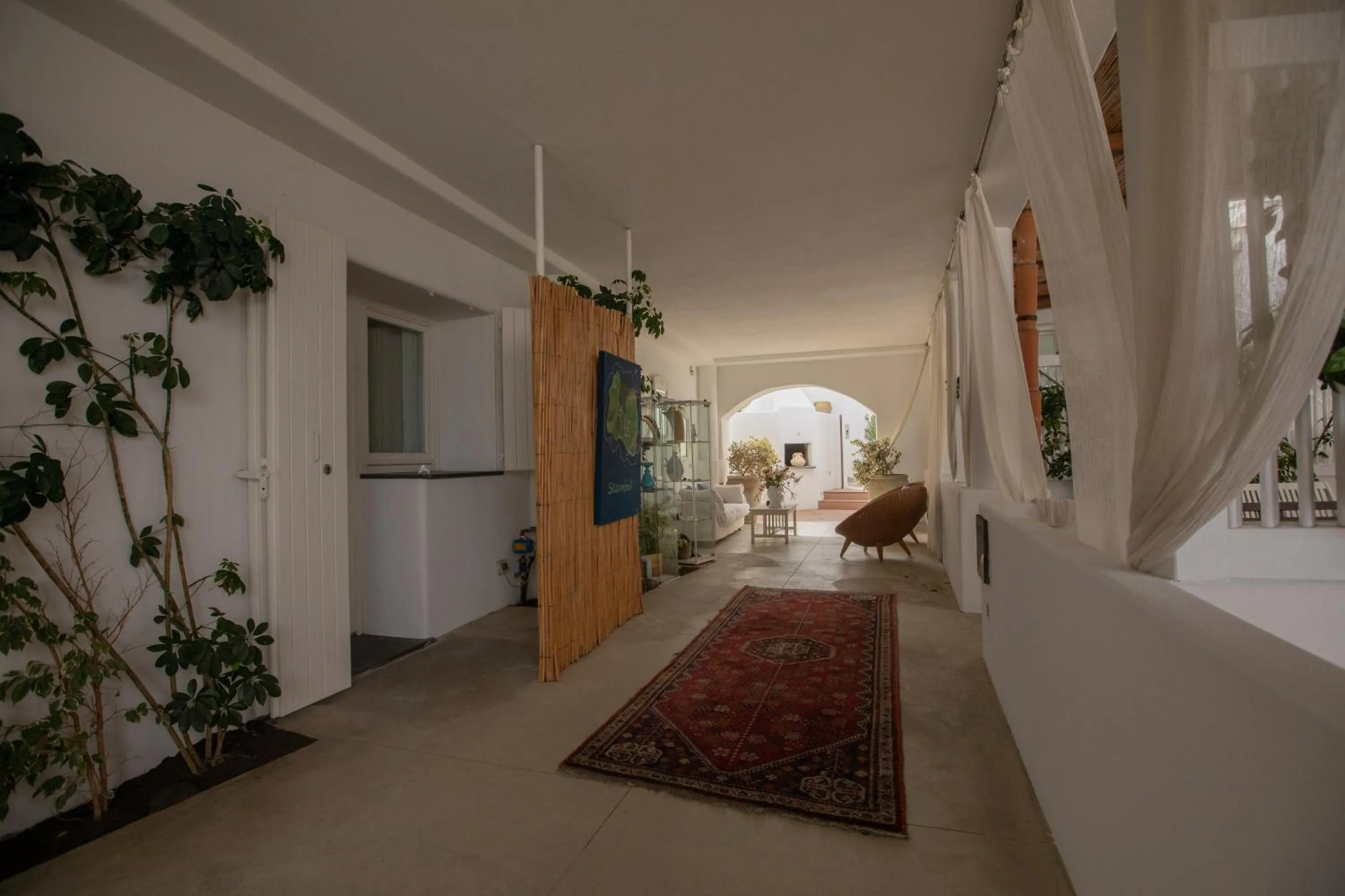 Patio in Il Gabbiano Relais in Stromboli