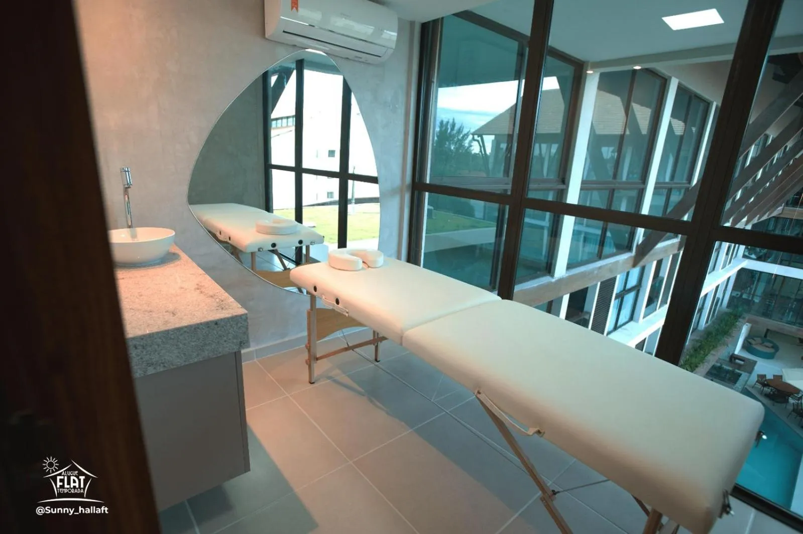 Spa and wellness centre/facilities in Sunny Hall by AFT