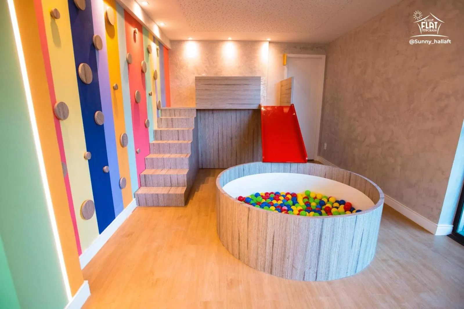 Children play ground in Sunny Hall by AFT