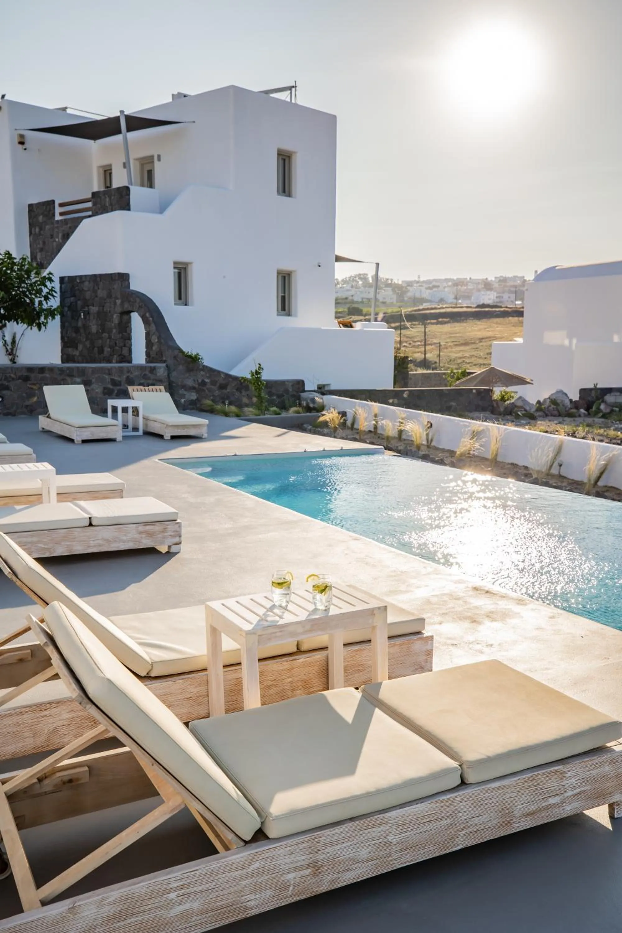 Swimming pool in Bonsai Luxury Suites