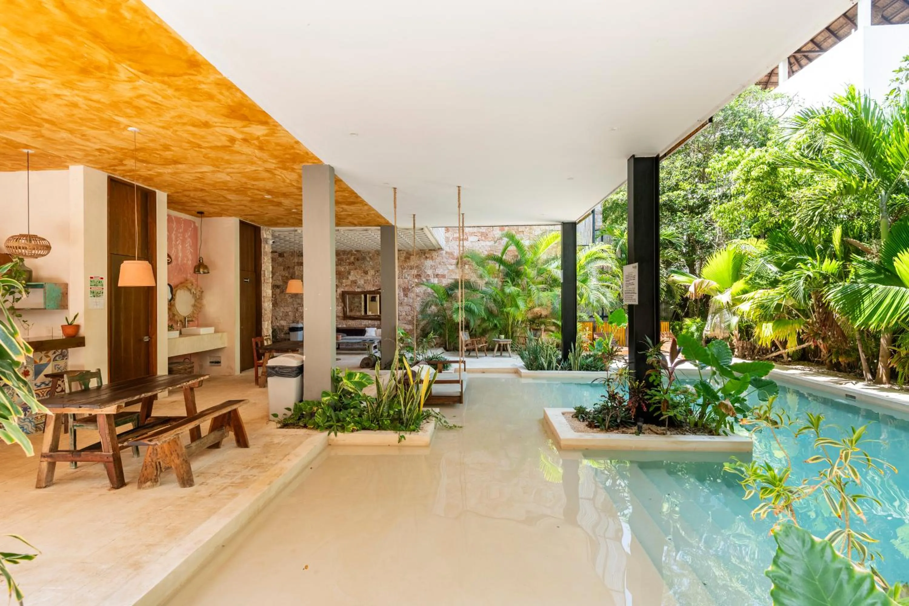 Swimming pool in Manor Tulum by The Spot Rentals