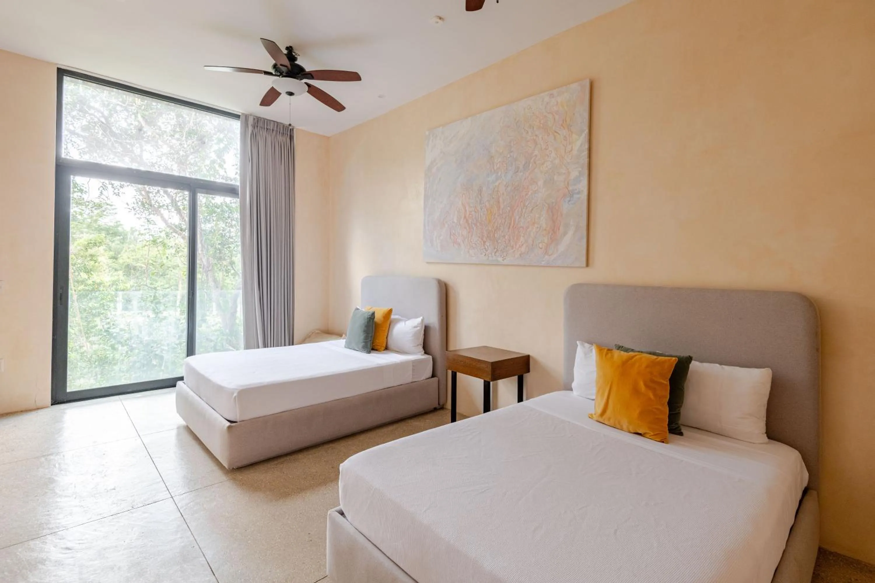 Bed in Manor Tulum by The Spot Rentals