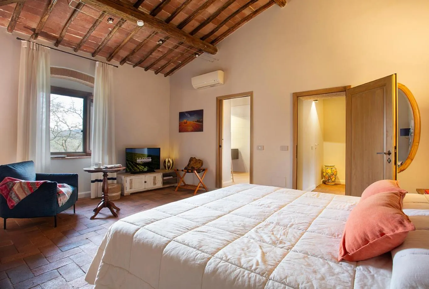 Bed in La Corte del Chianti Classico