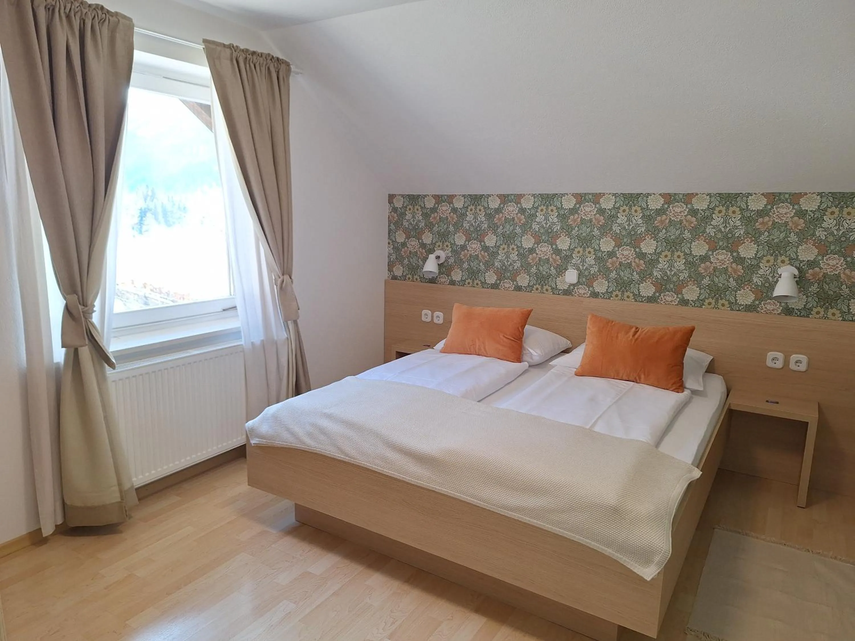 Bed in Apartments Mertelj