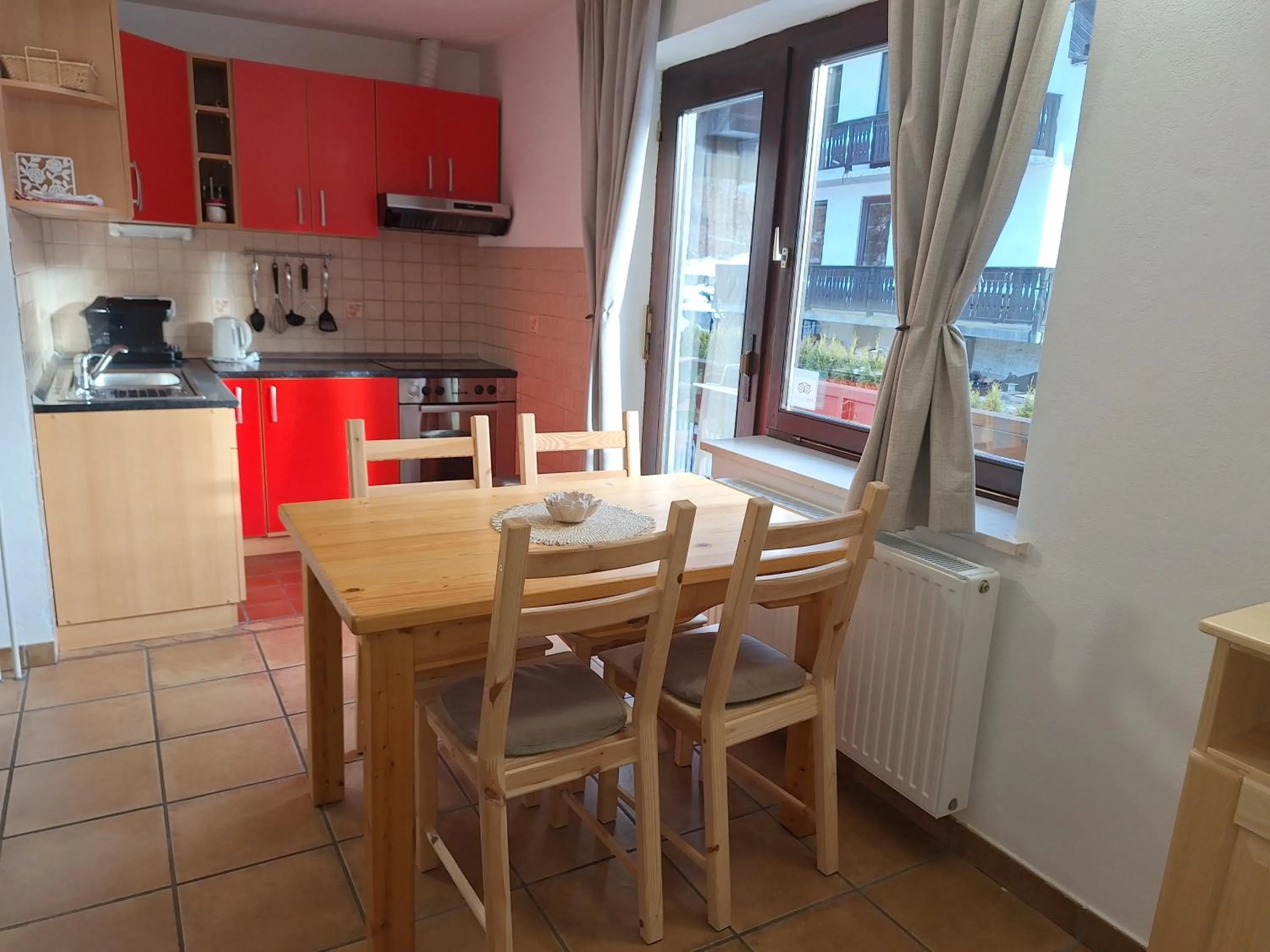Kitchen or kitchenette in Apartments Mertelj