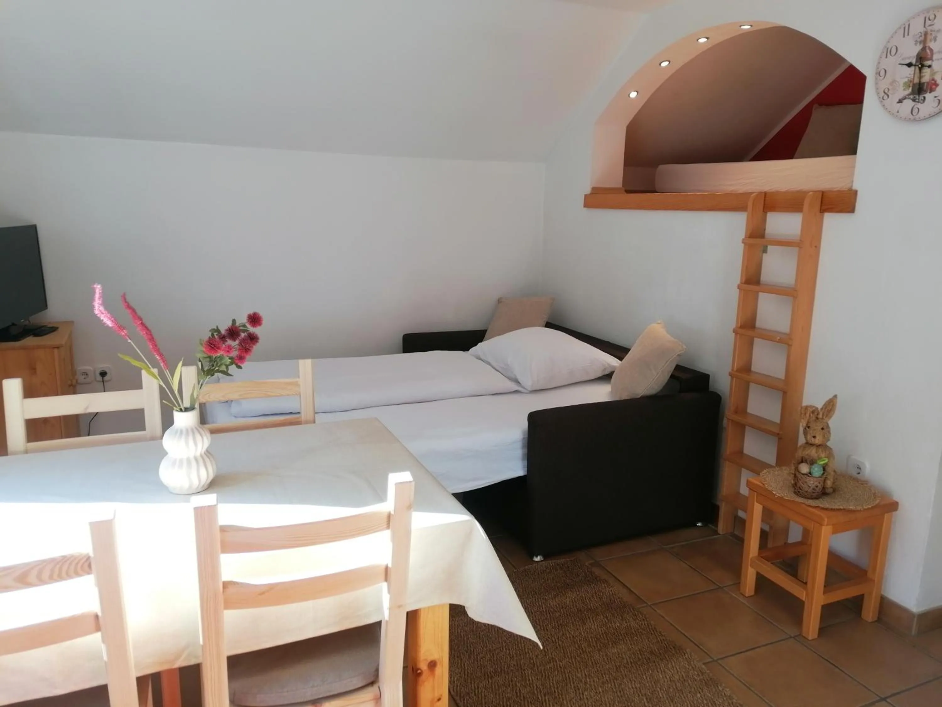 Bed in Apartments Mertelj