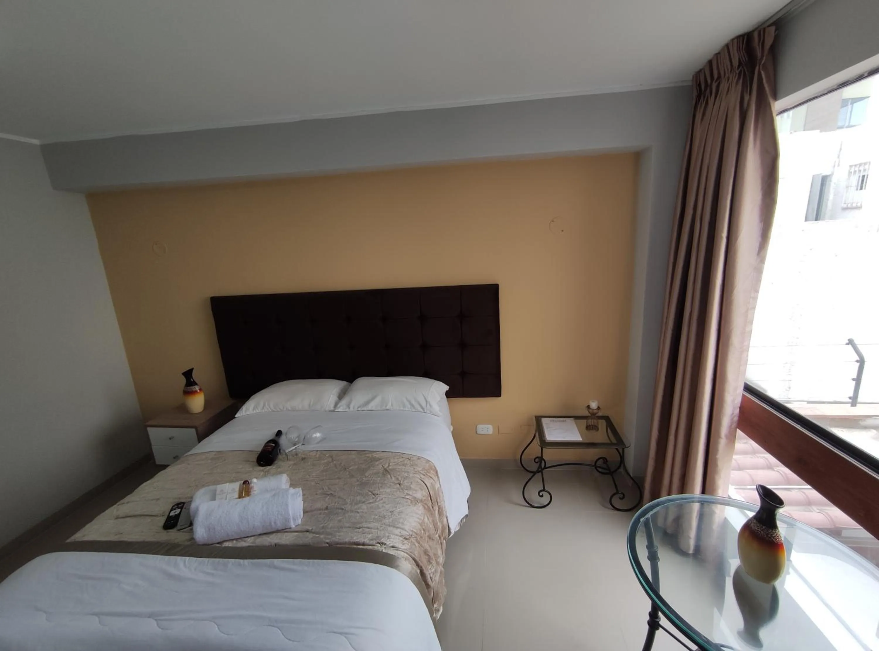 Photo of the whole room, Bed in Inti Llaqta Hotel & Suites