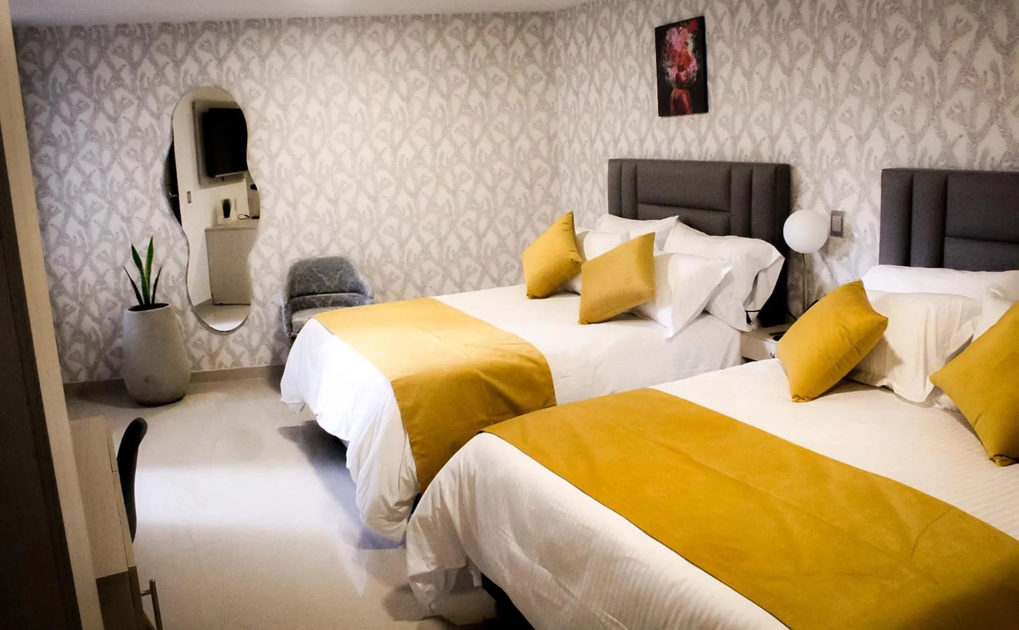 Bed in BLISS BOUTIQUE HOTEL BOGOTA