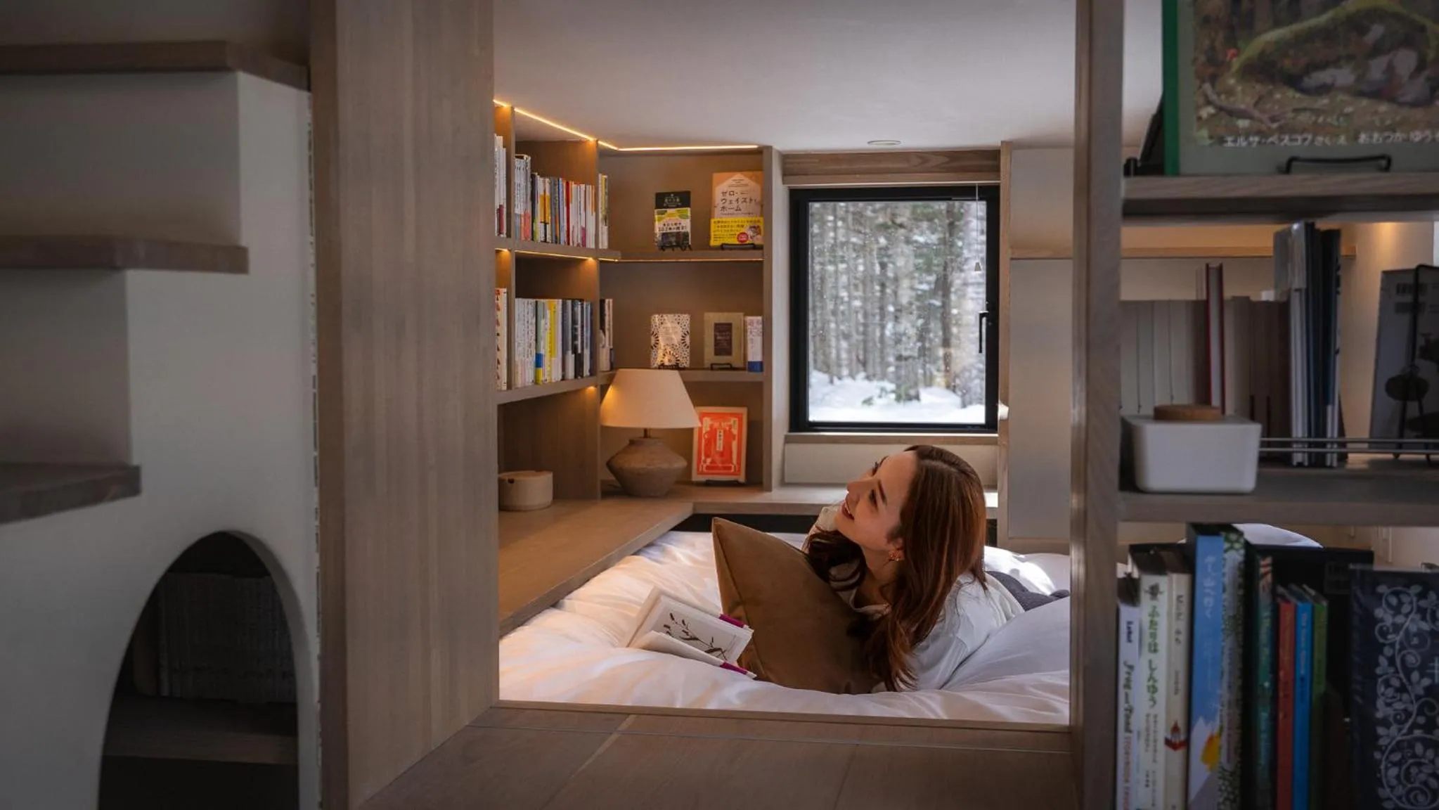 Living room in Moving Inn Tokachi Kitanomori