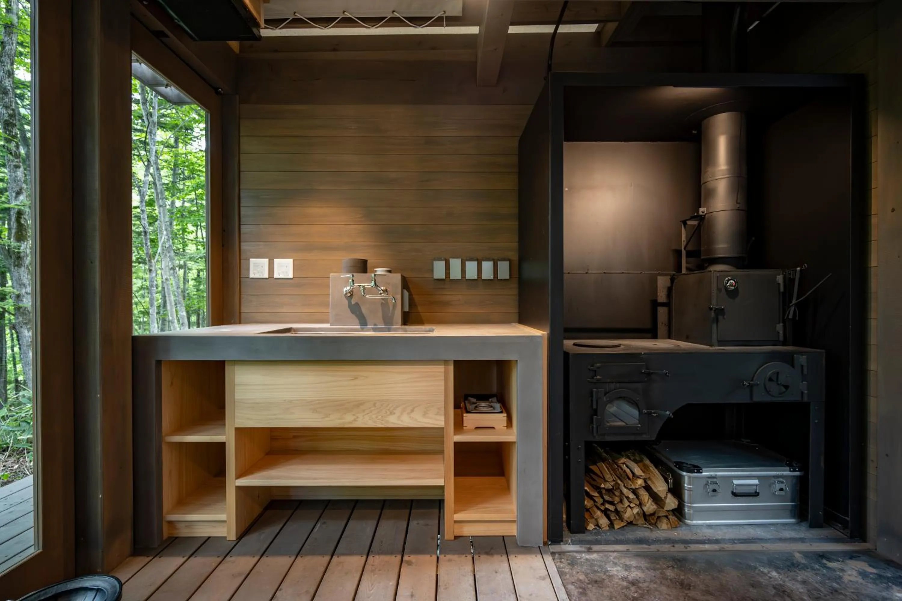 Kitchen or kitchenette in Moving Inn Tokachi Kitanomori