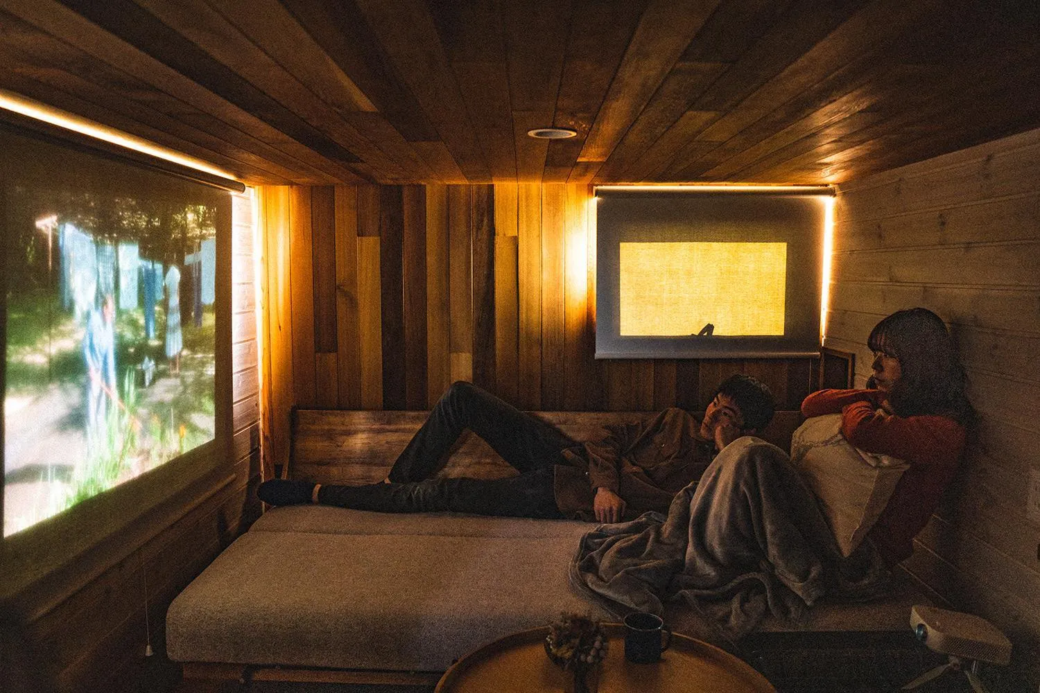 Living room in Moving Inn Tokachi Kitanomori
