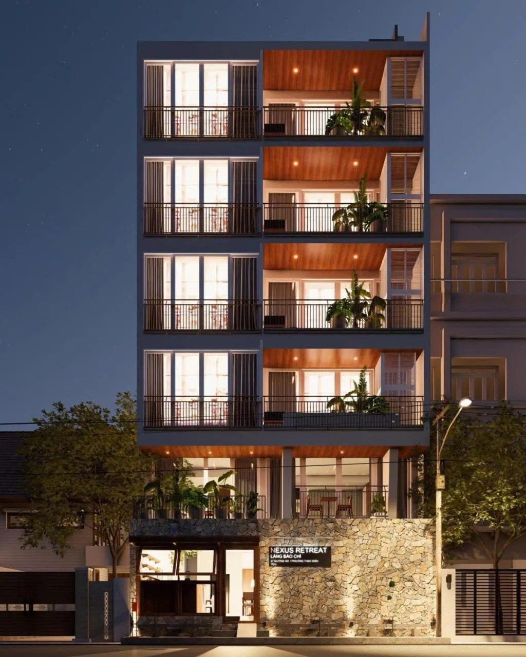 Property building in Nexus House Lang Bao Chi