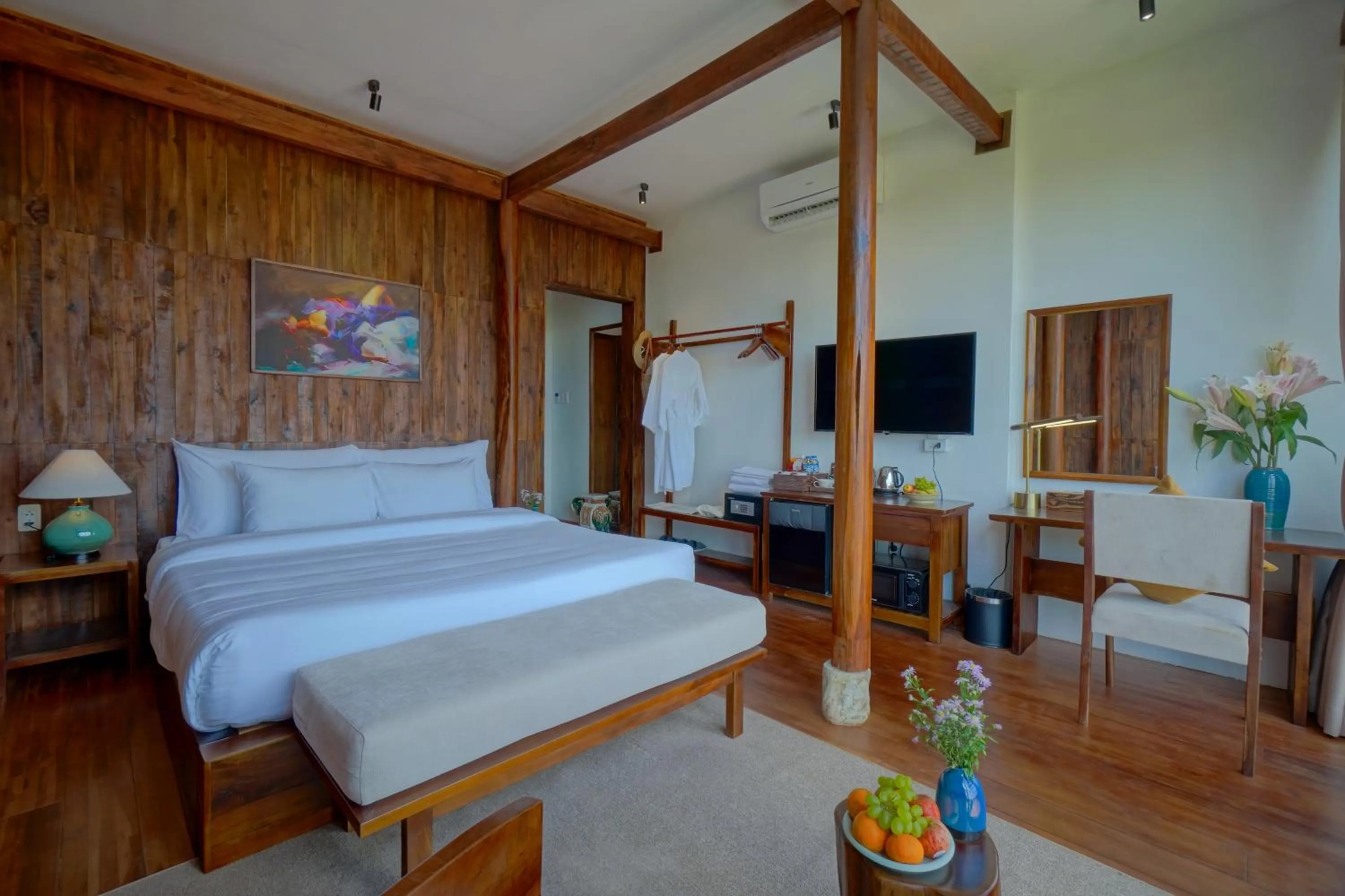 Bed in Nexus House Lang Bao Chi