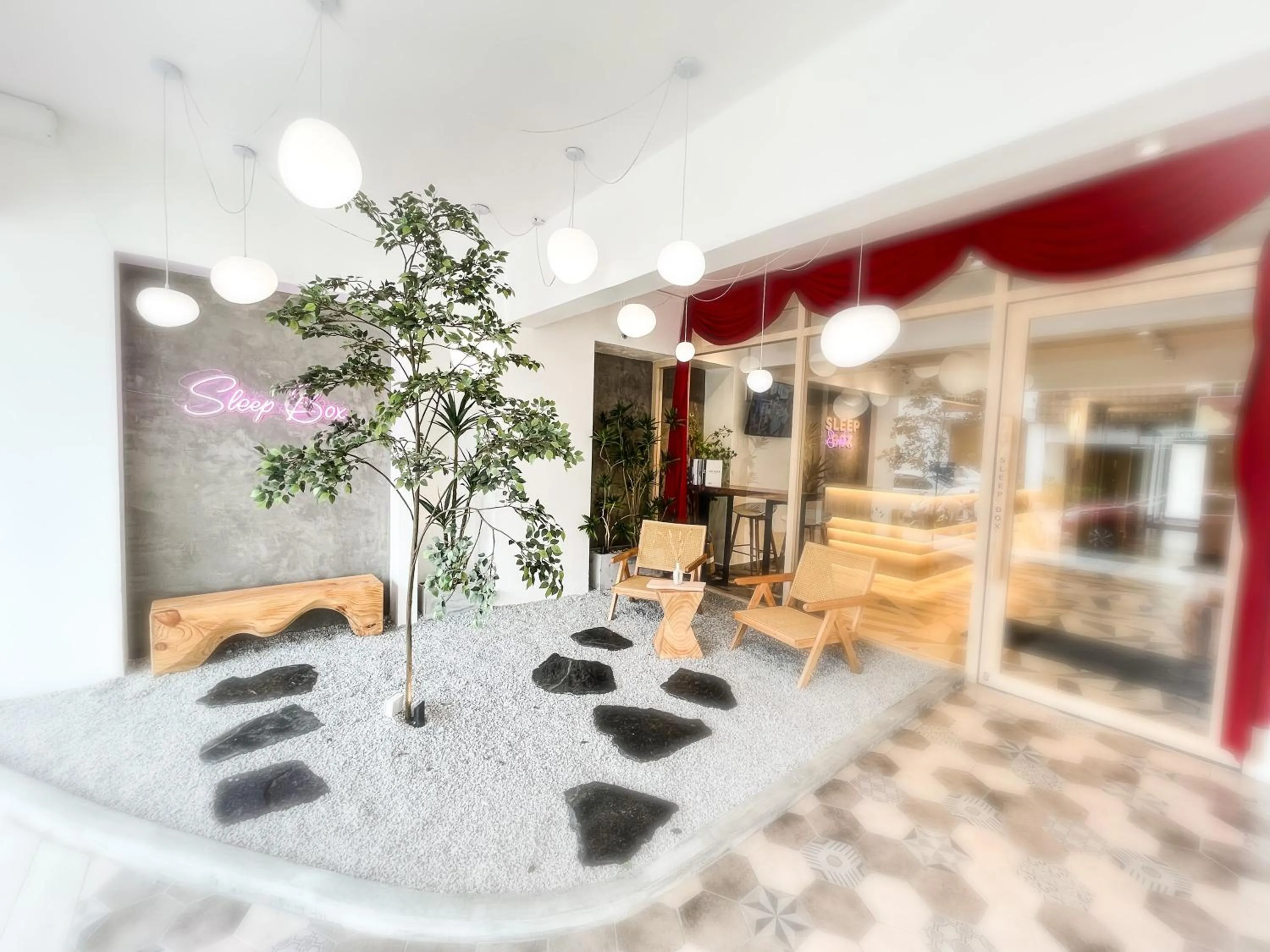 Garden in Sleep Box Penang