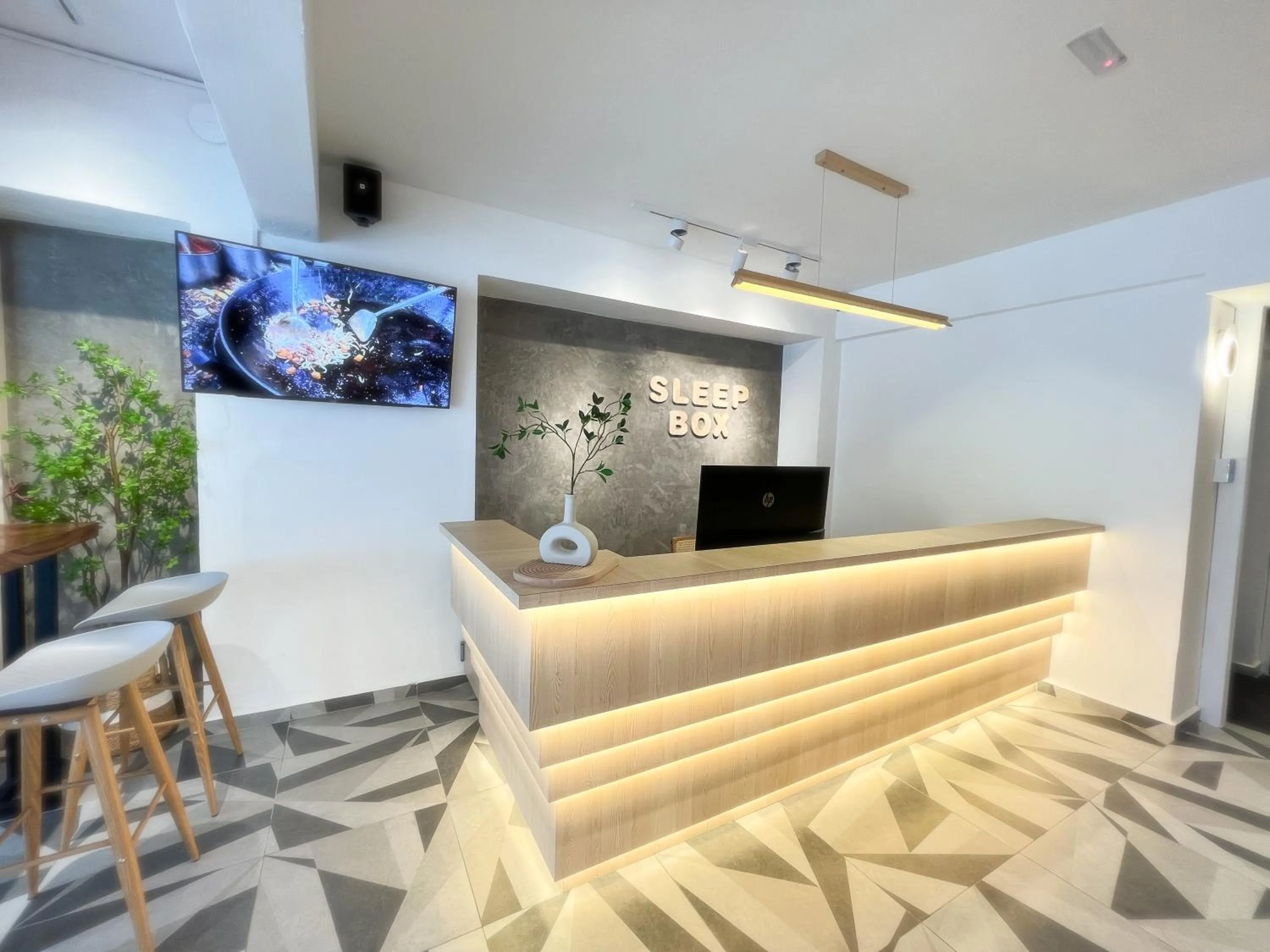 Lobby or reception in Sleep Box Penang