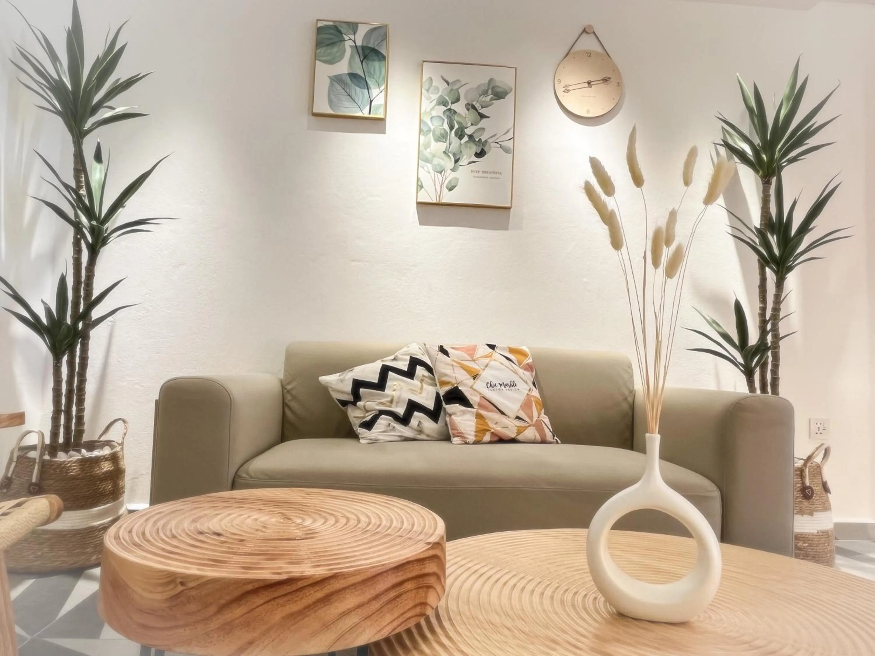 Seating area in Sleep Box Penang