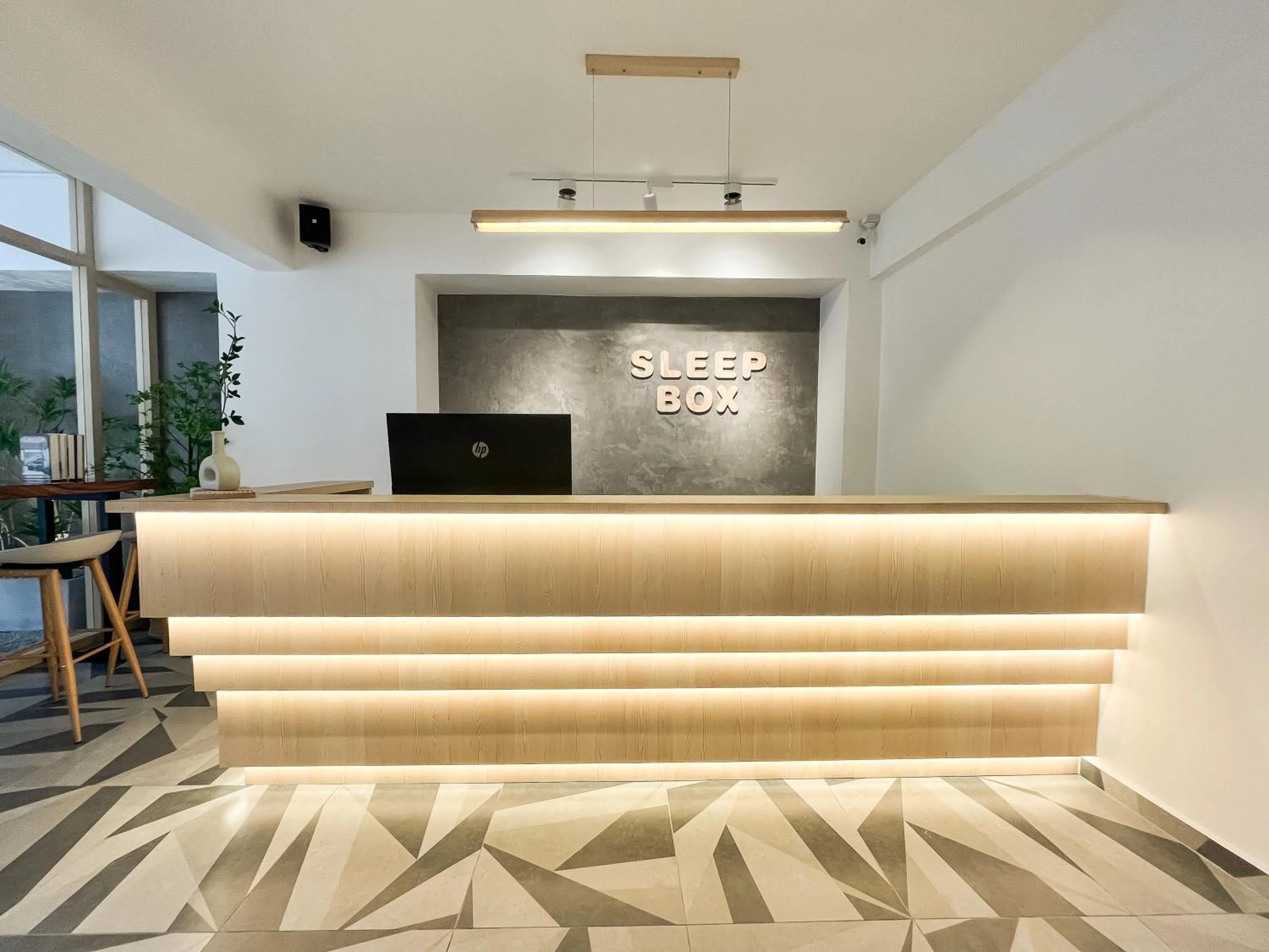 Lobby or reception in Sleep Box Penang