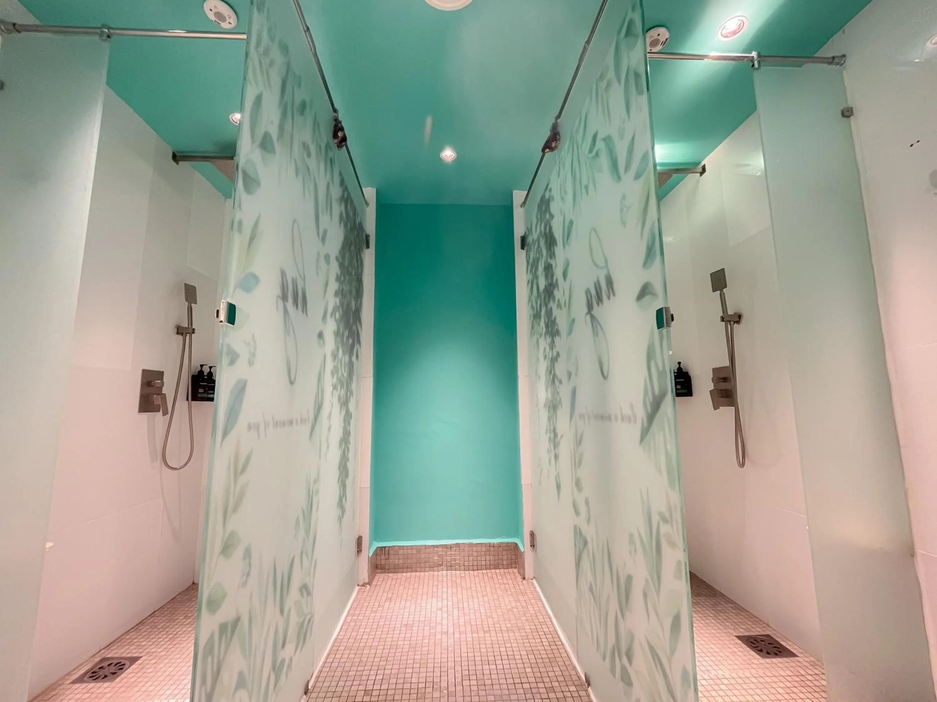 Shower in Sleep Box Penang