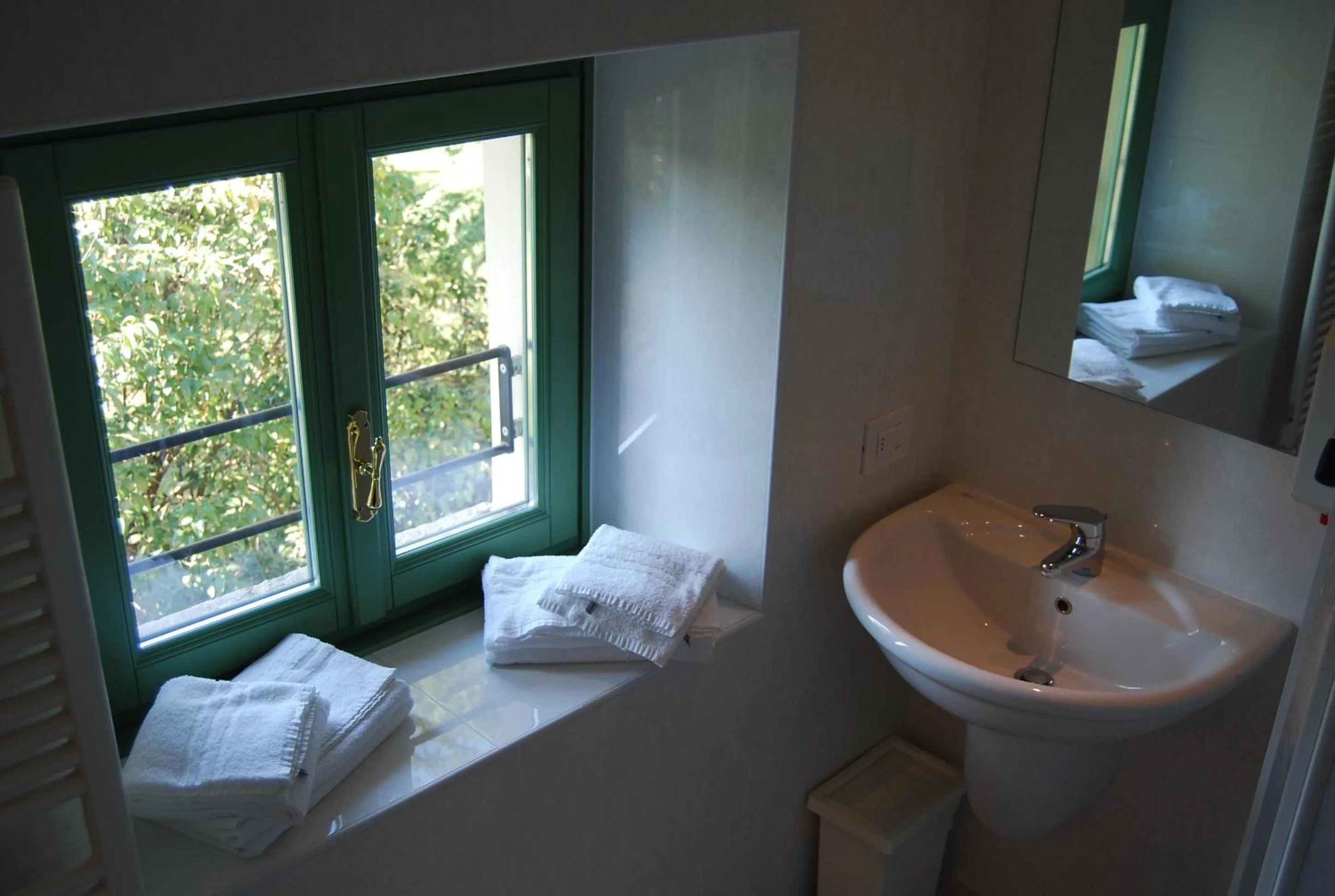 Bathroom, Bed in Residence delle Tre Corone