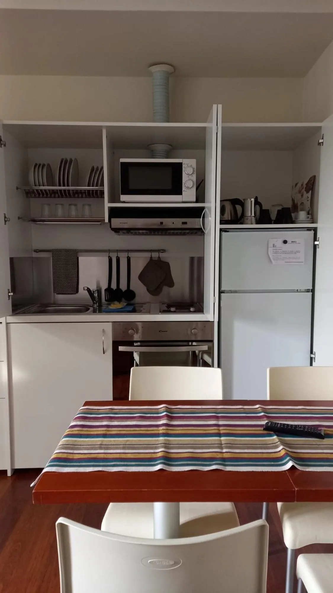 Kitchen or kitchenette in Residence delle Tre Corone