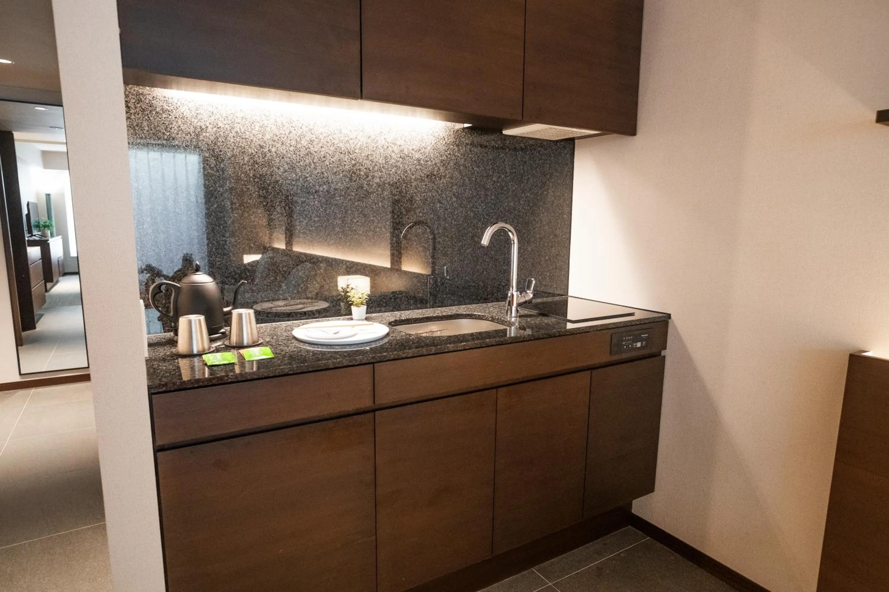 Kitchen or kitchenette in KABIN Kyoto