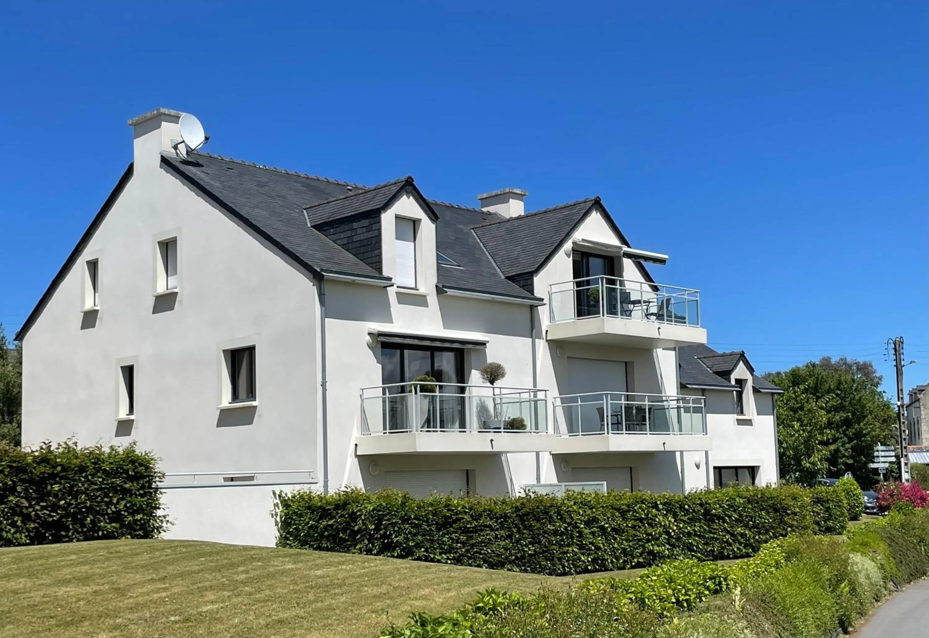 Appartement vue mer exposé sud à Carantec
