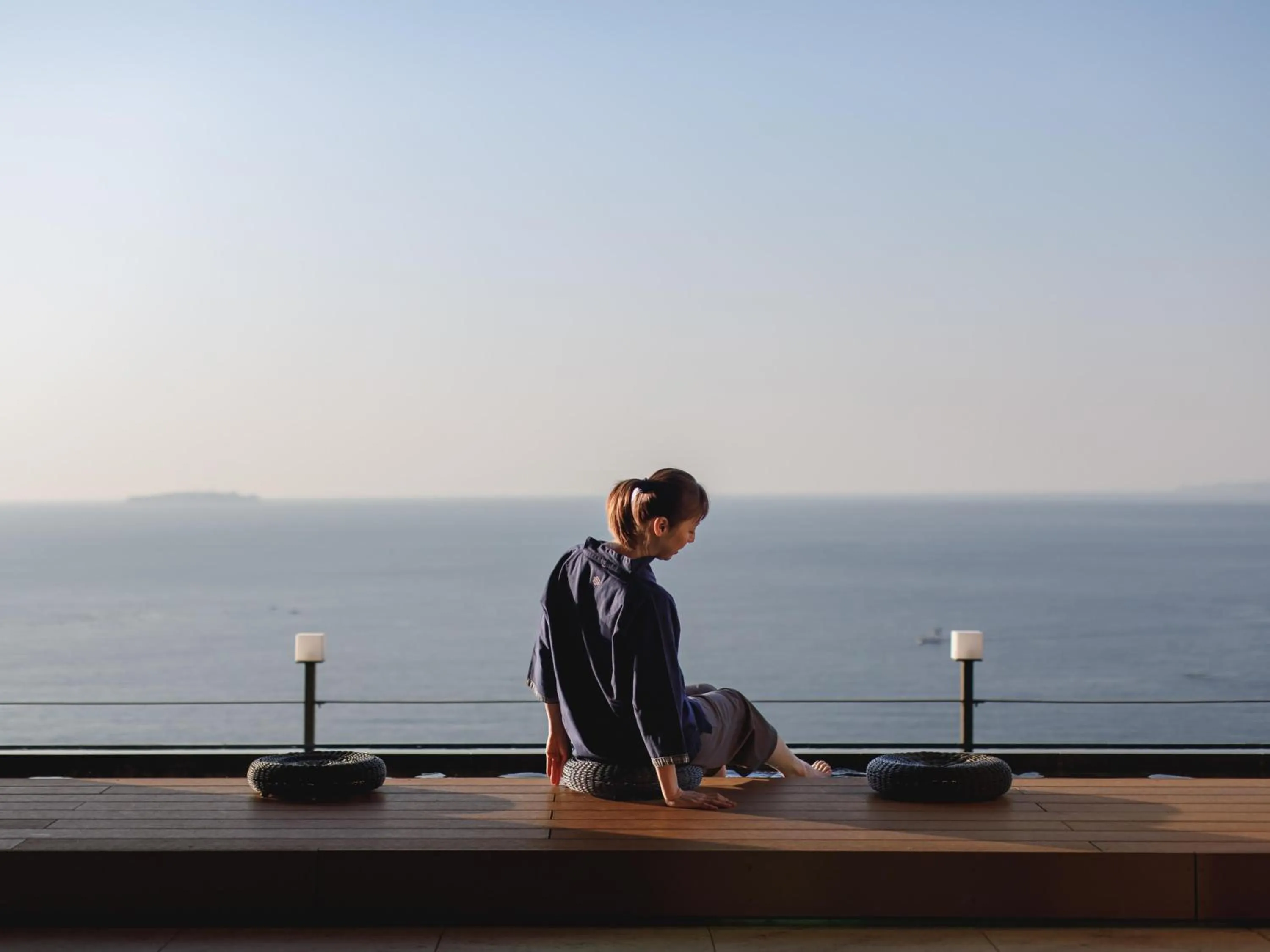 Balcony/Terrace in Atami Izusan Karaku