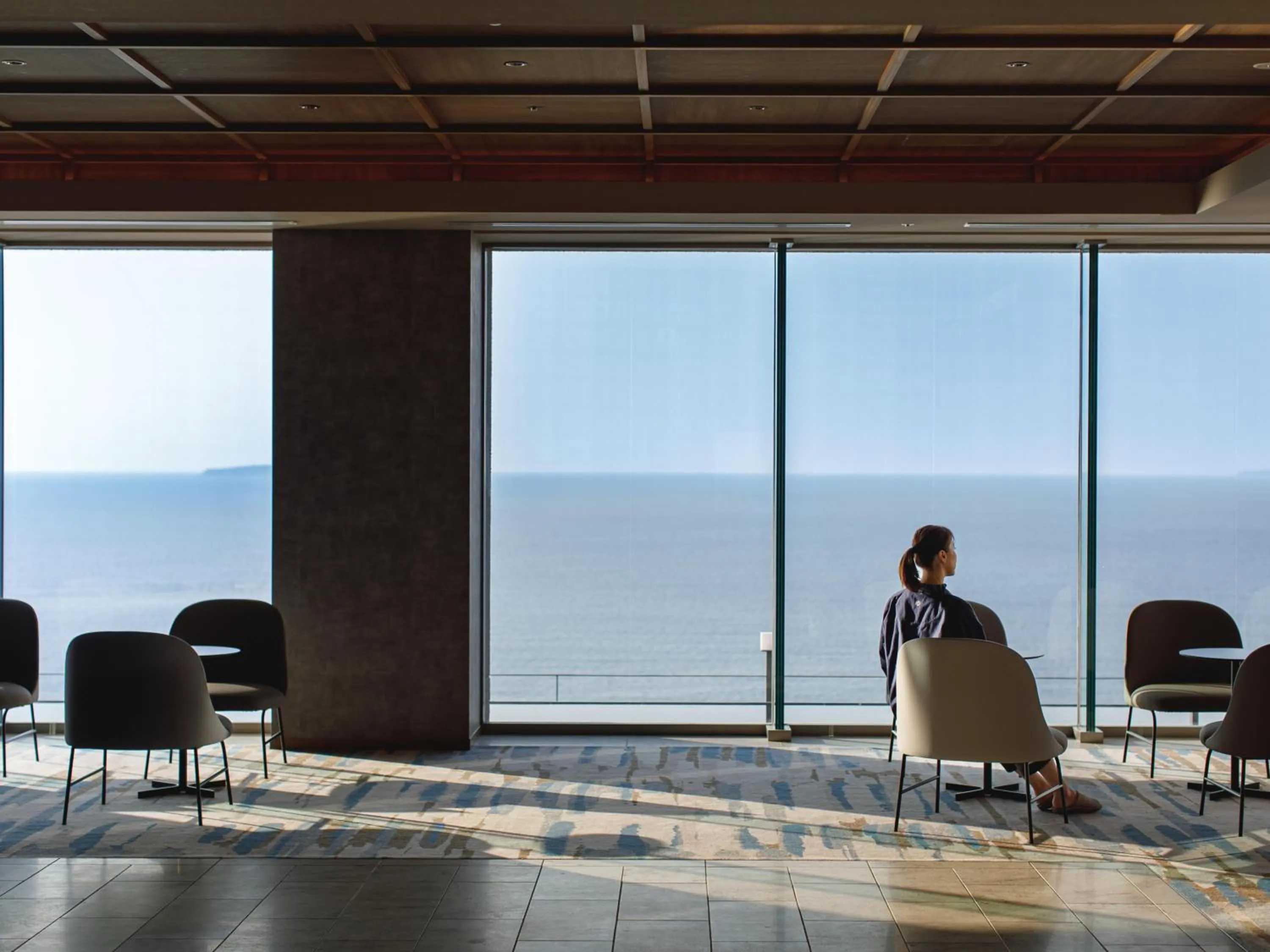 Lobby or reception in Atami Izusan Karaku