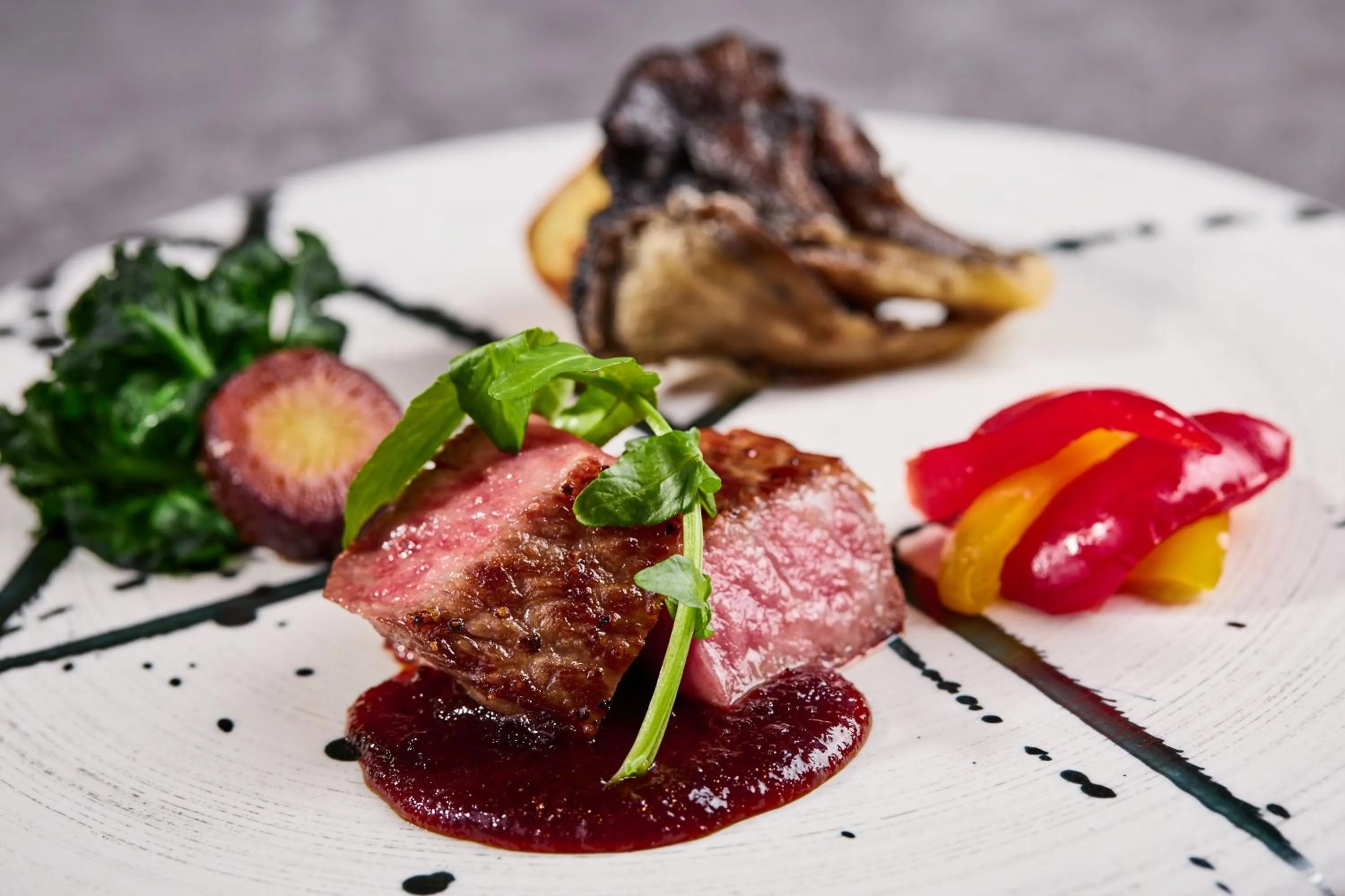 Dinner in Atami Izusan Karaku