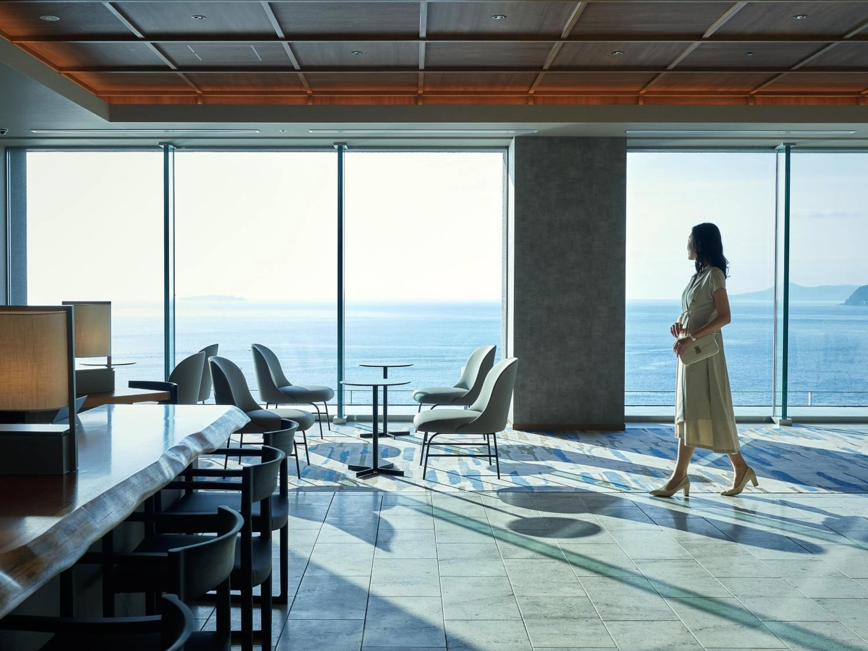 Lobby or reception in Atami Izusan Karaku