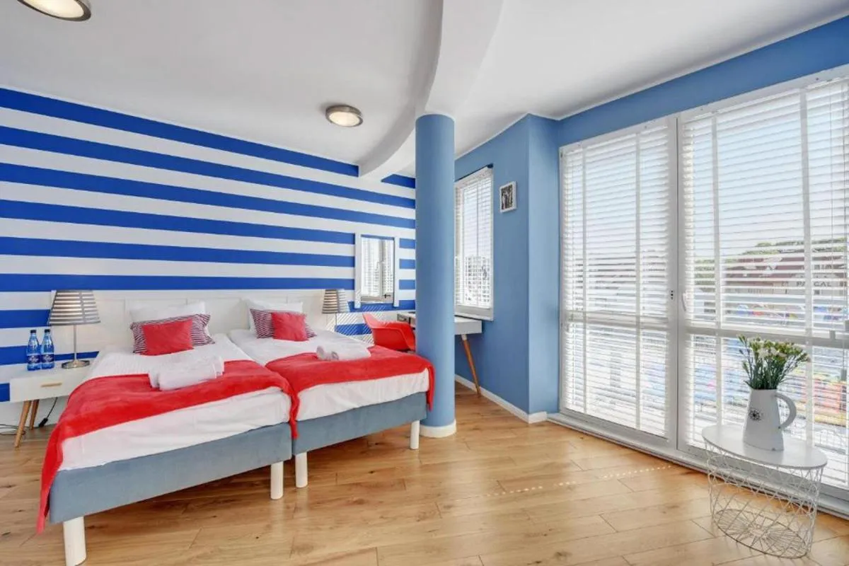 Bed in Navy Group - Willa Marina