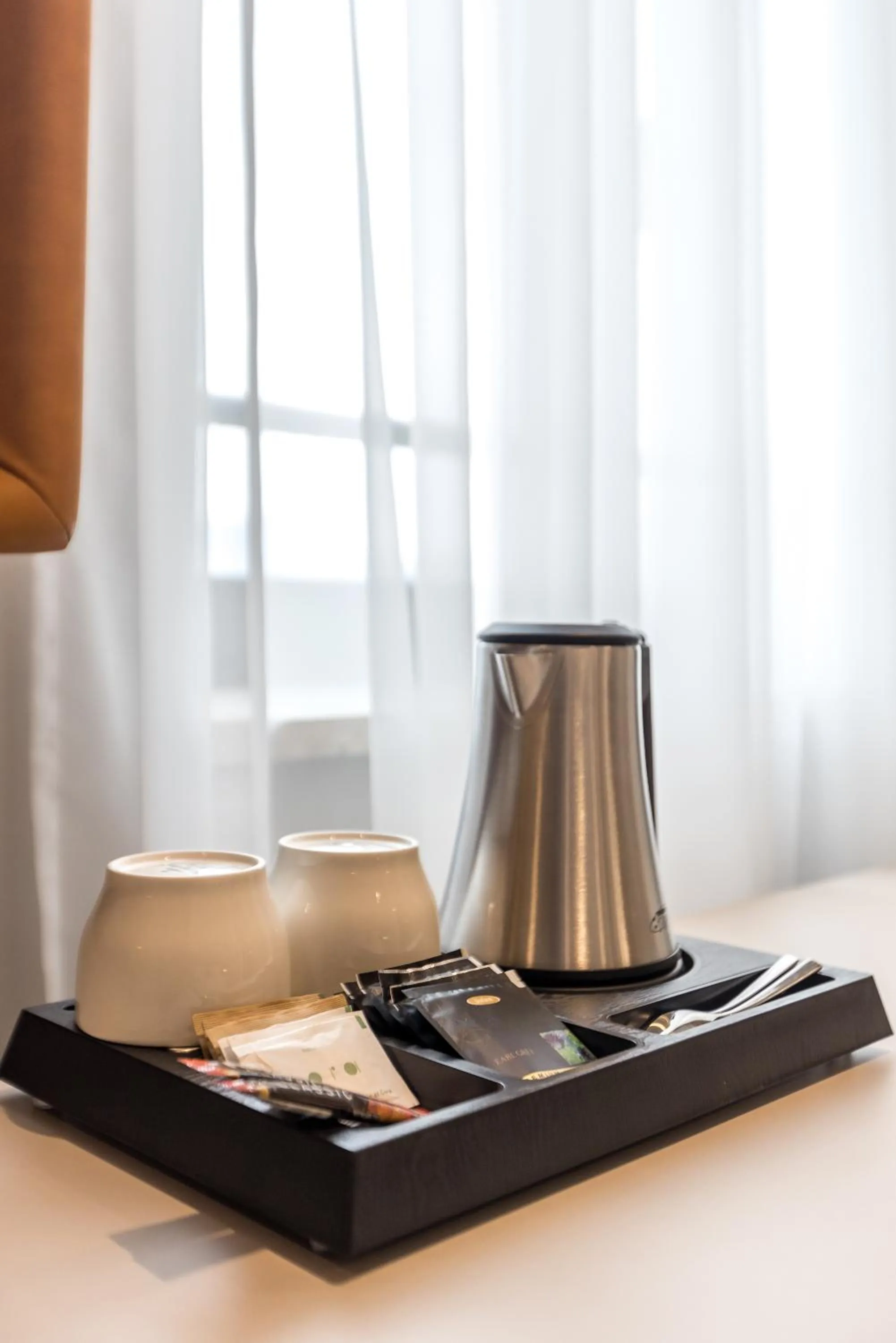 Coffee/tea facilities in Cora Hotel