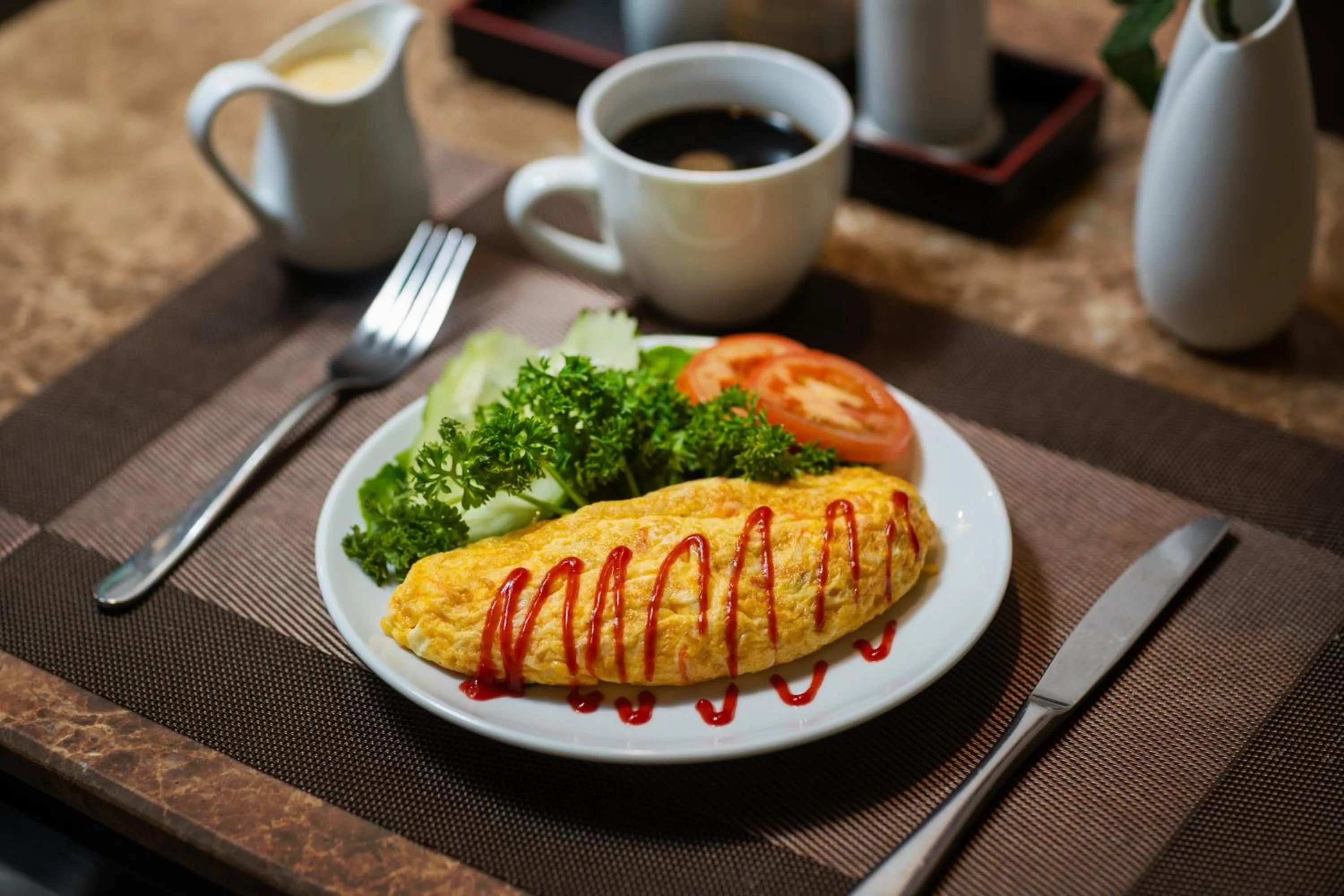 Food in Ja Cosmo Hotel and Spa