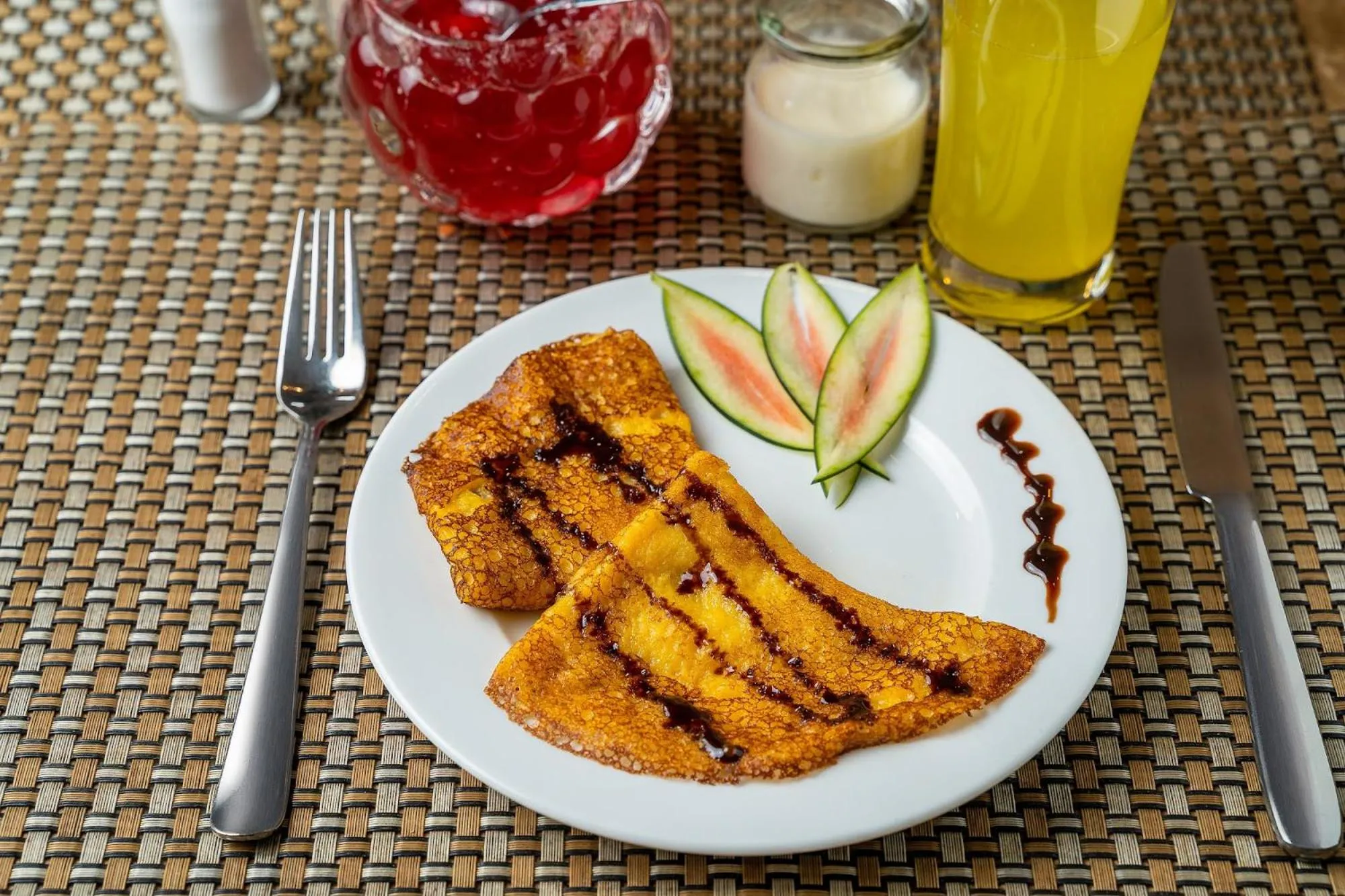 Food in Ja Cosmo Hotel and Spa