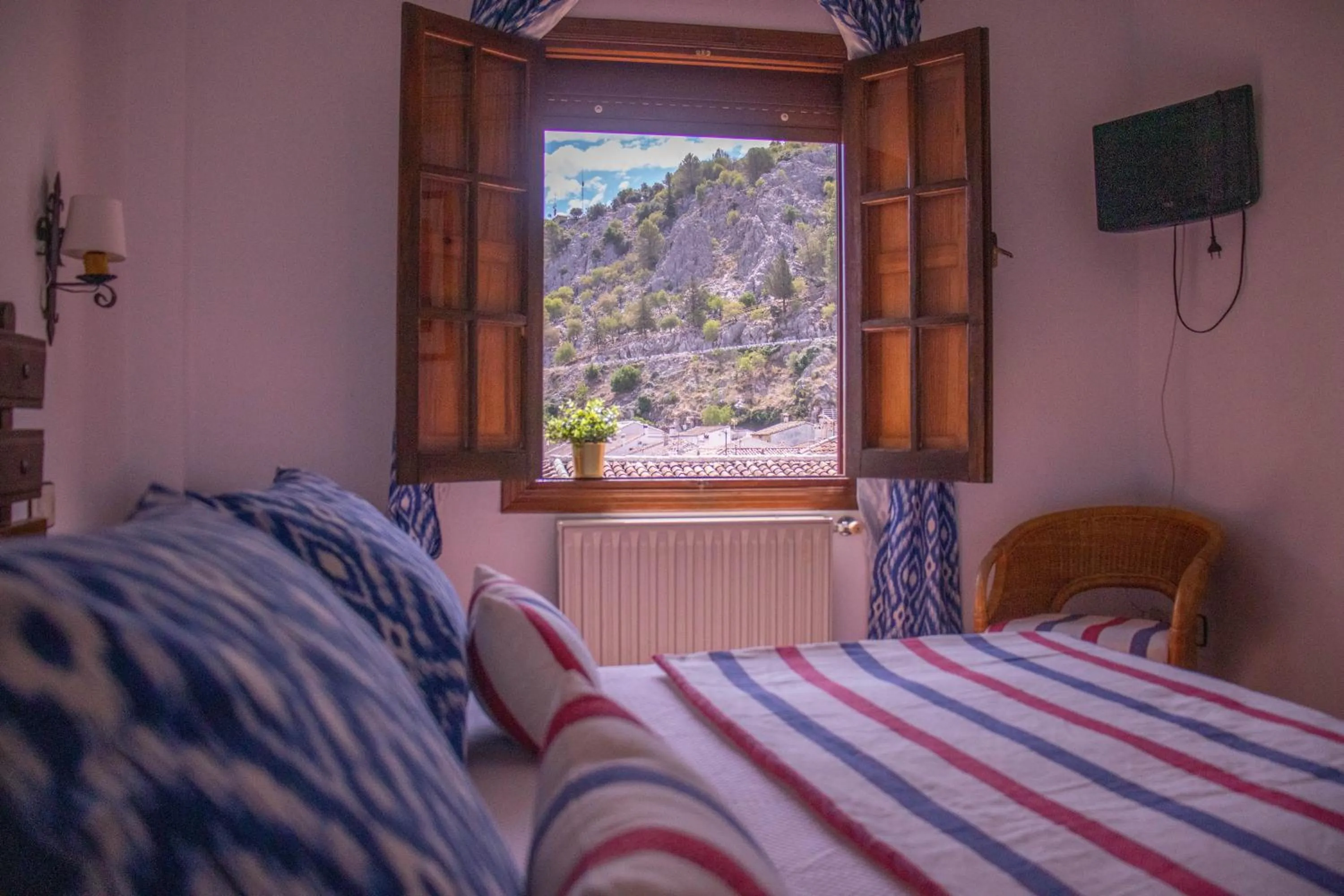 Mountain view, Bed in Hospederia Casa de las Piedras