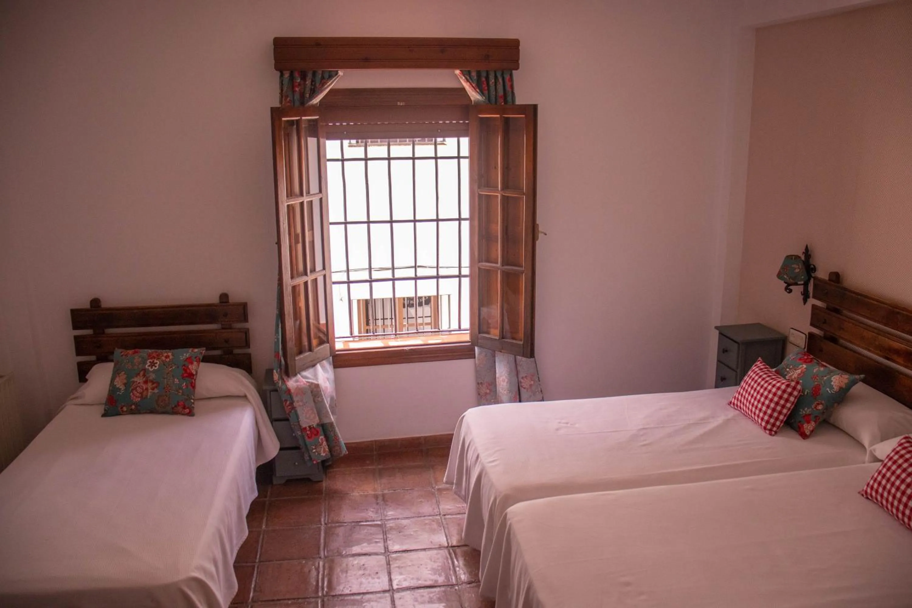 Bed in Hospederia Casa de las Piedras