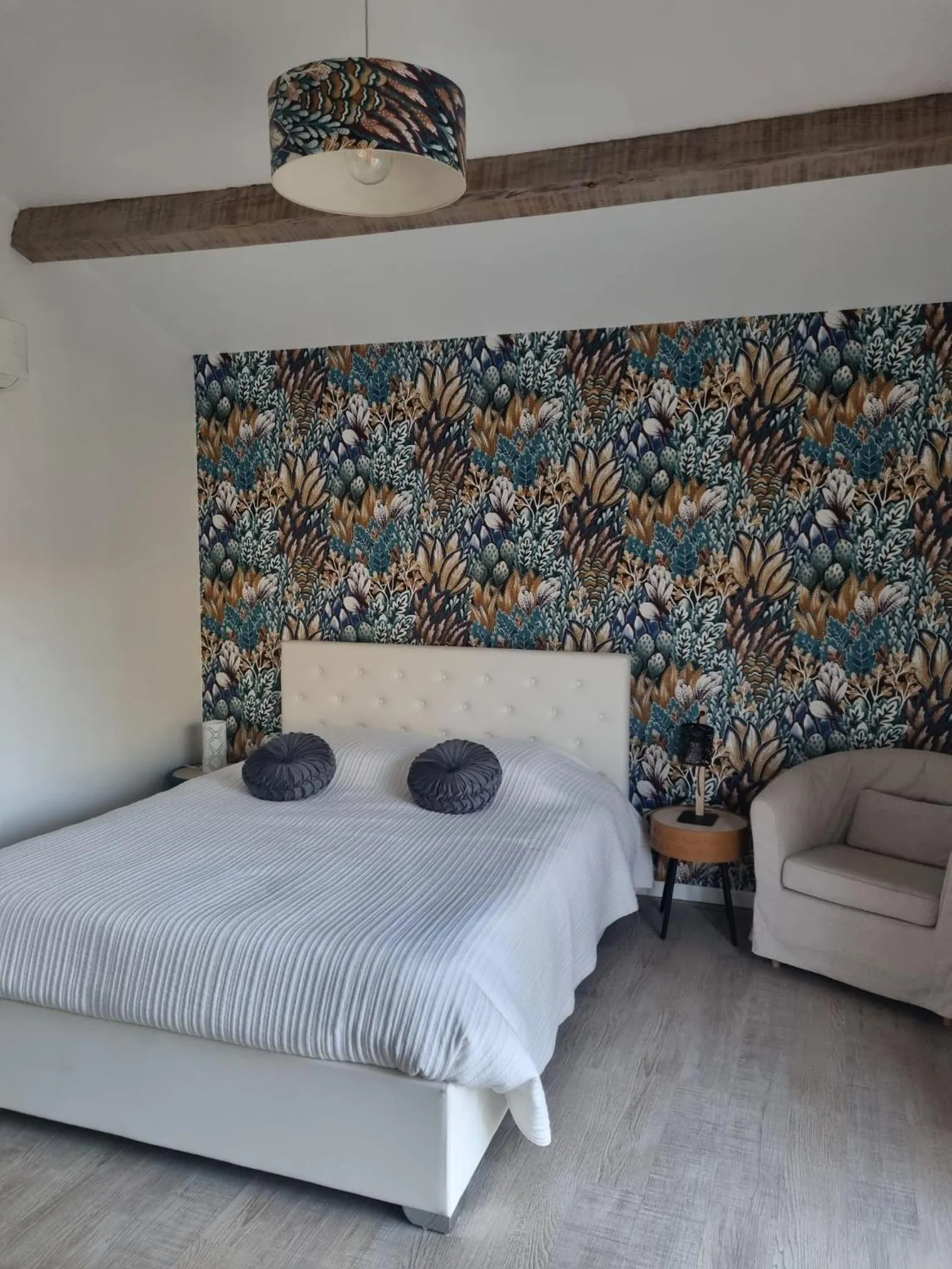 Bed in A l'Orée du Pin