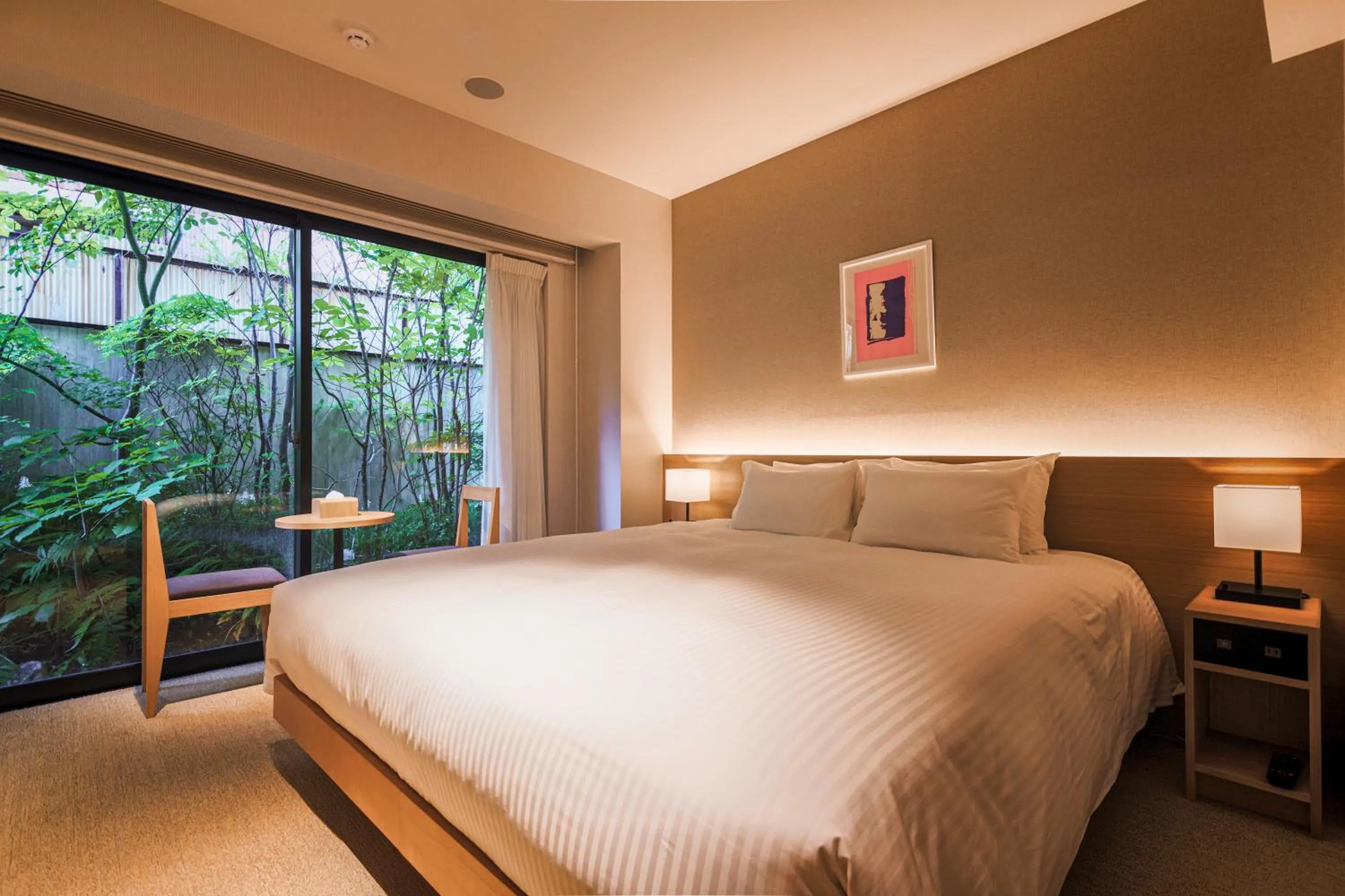 Natural landscape, Bed in KABIN Koji