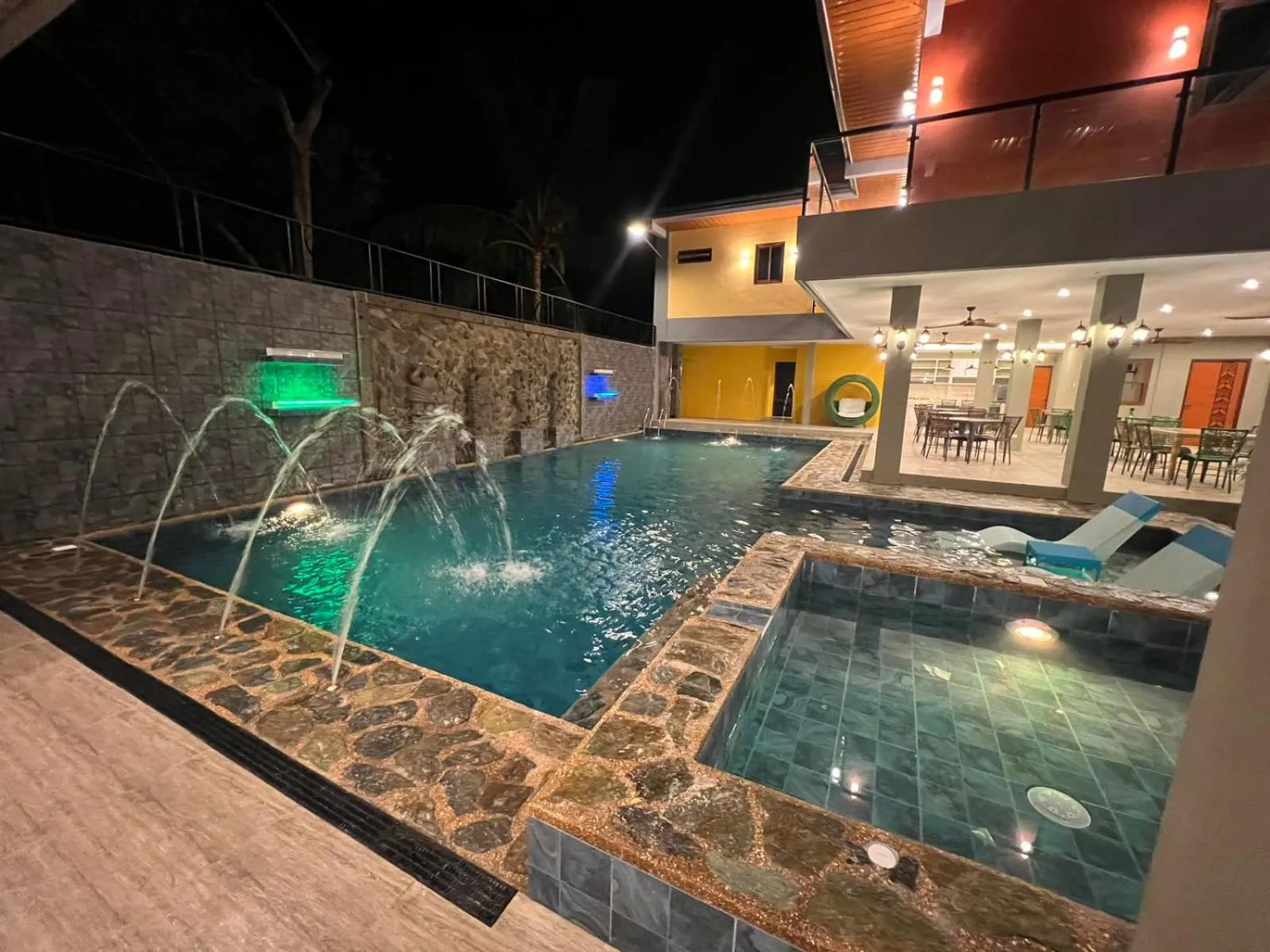 Pool view in Casa Ferta