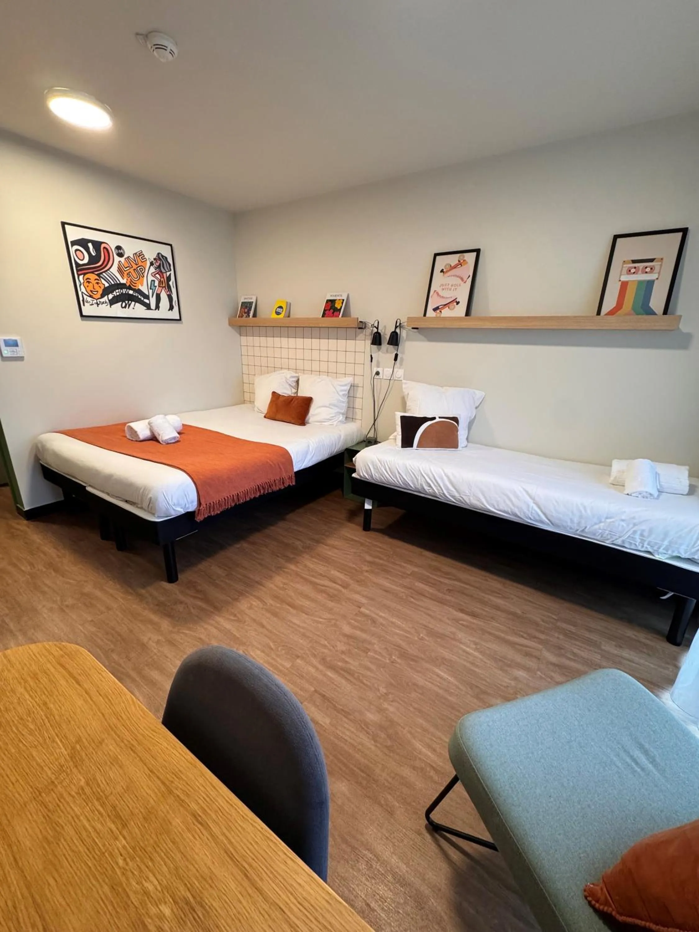 Bedroom, Bed in Hife Toulouse Sud Labège