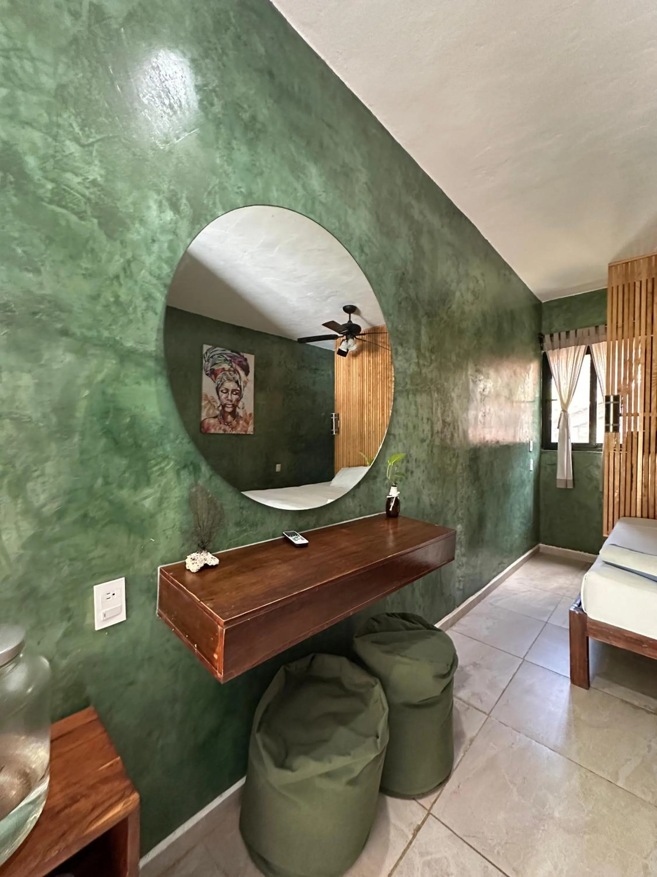 Bedroom, Bed in Playa Canek Beachfront Eco Hotel