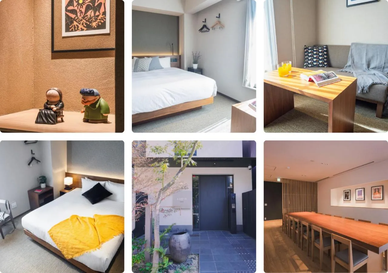 Property building, Bed in KABIN Machi