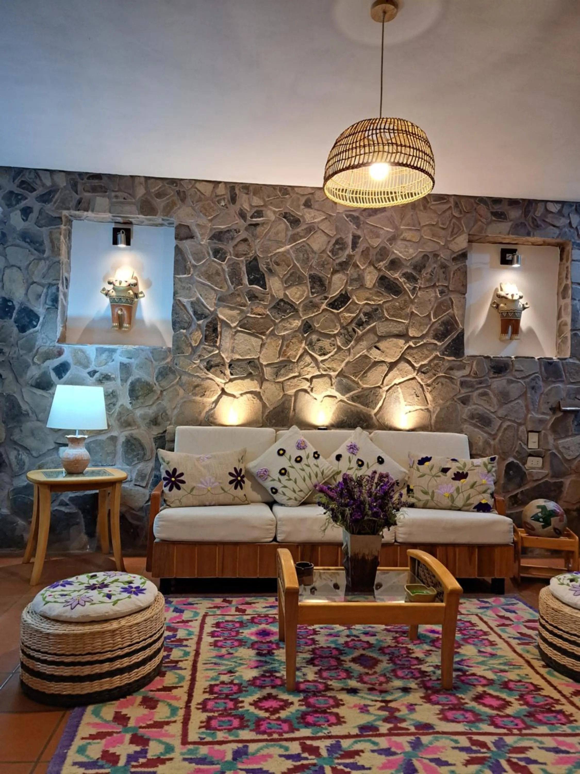 Living room in Hotel El Abuelo