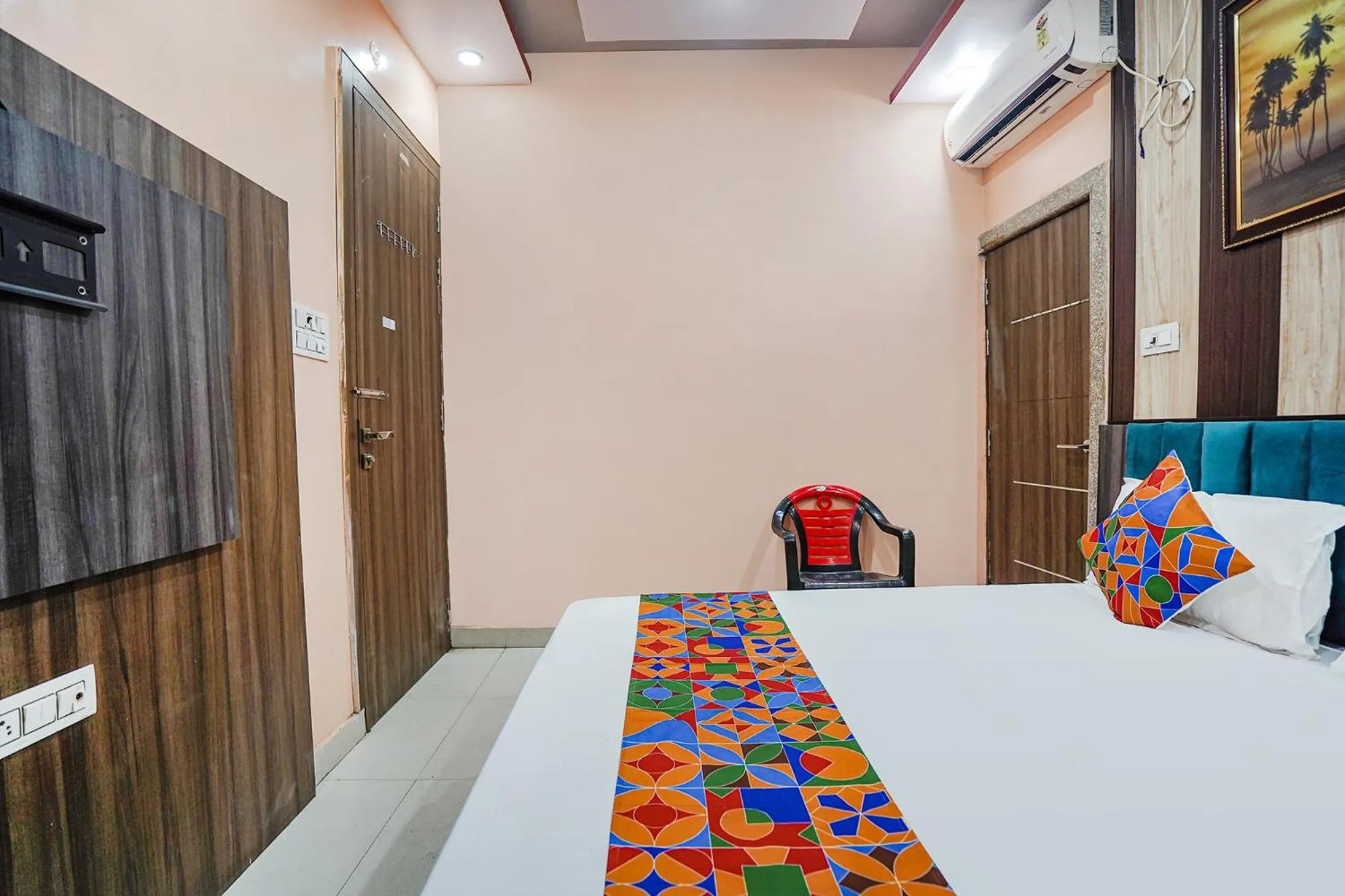 Bed in Super OYO Hotel O Rameshwaram Inn