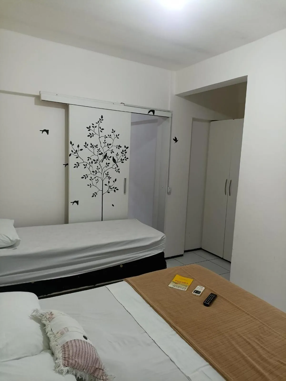 Bed in Brisa Brasil Residence